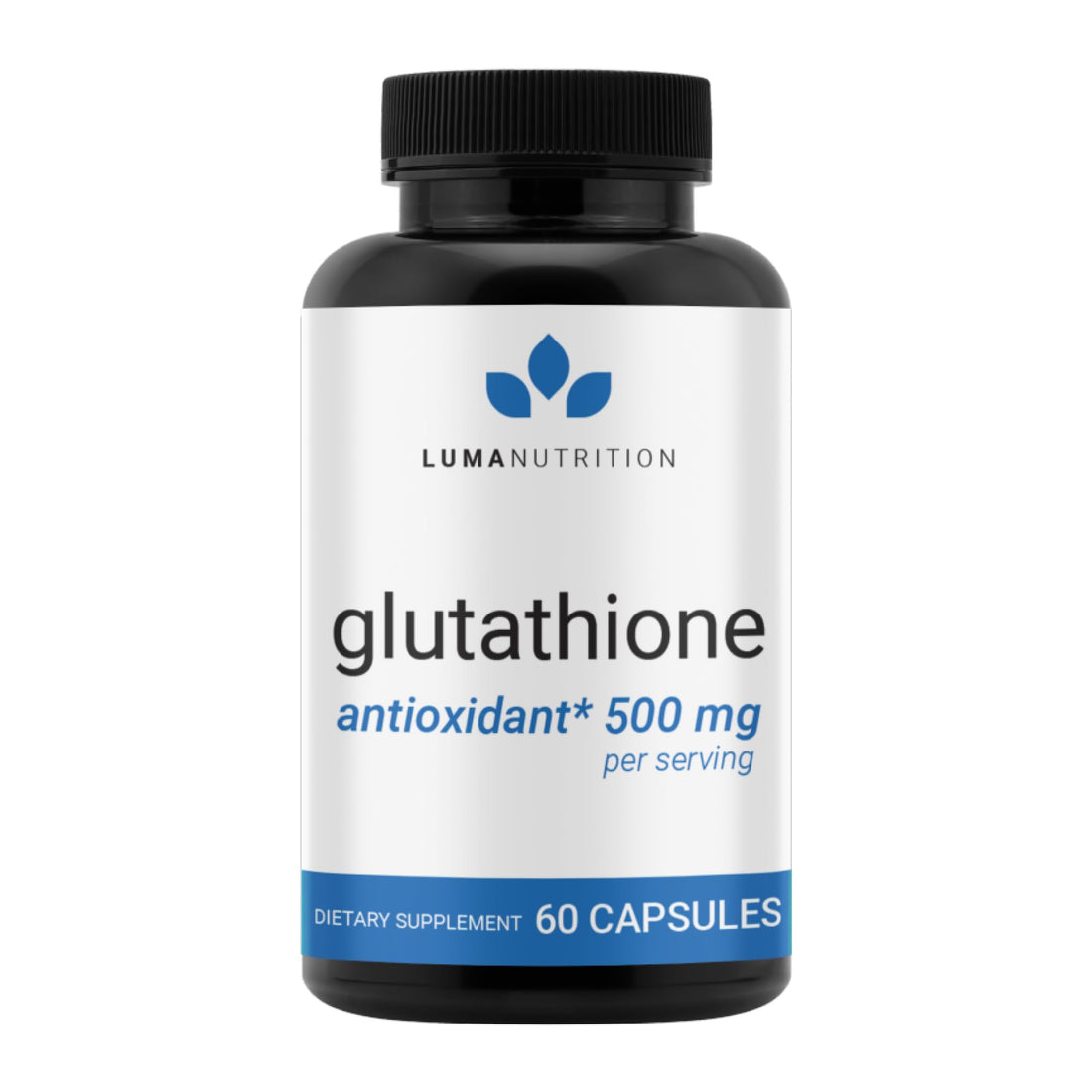 Luma Nutrition Premium Glutathione Supplement - 500mg - L-Glutathione - Antioxidant Support - PrimeBioHealth - canada supplements