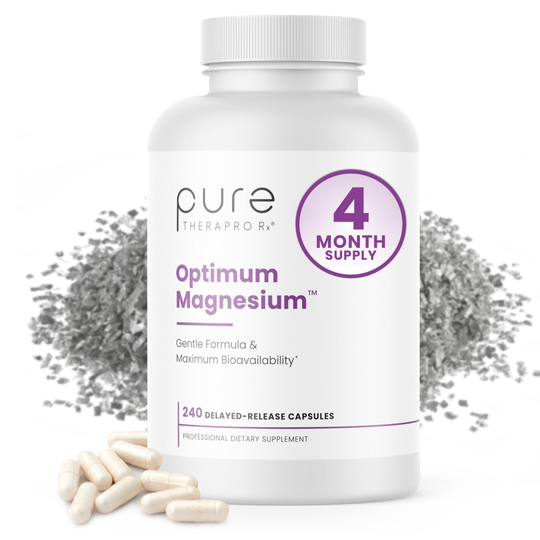 Magnesium Lysinate Glycinate & Magnesium Malate, Made in USA | 4 Month Supply | Chelated for Maximum Absorption, Supports Bone Health & Energy, Non-GMO, 240 Count - PrimeBioHealth - canada supplements