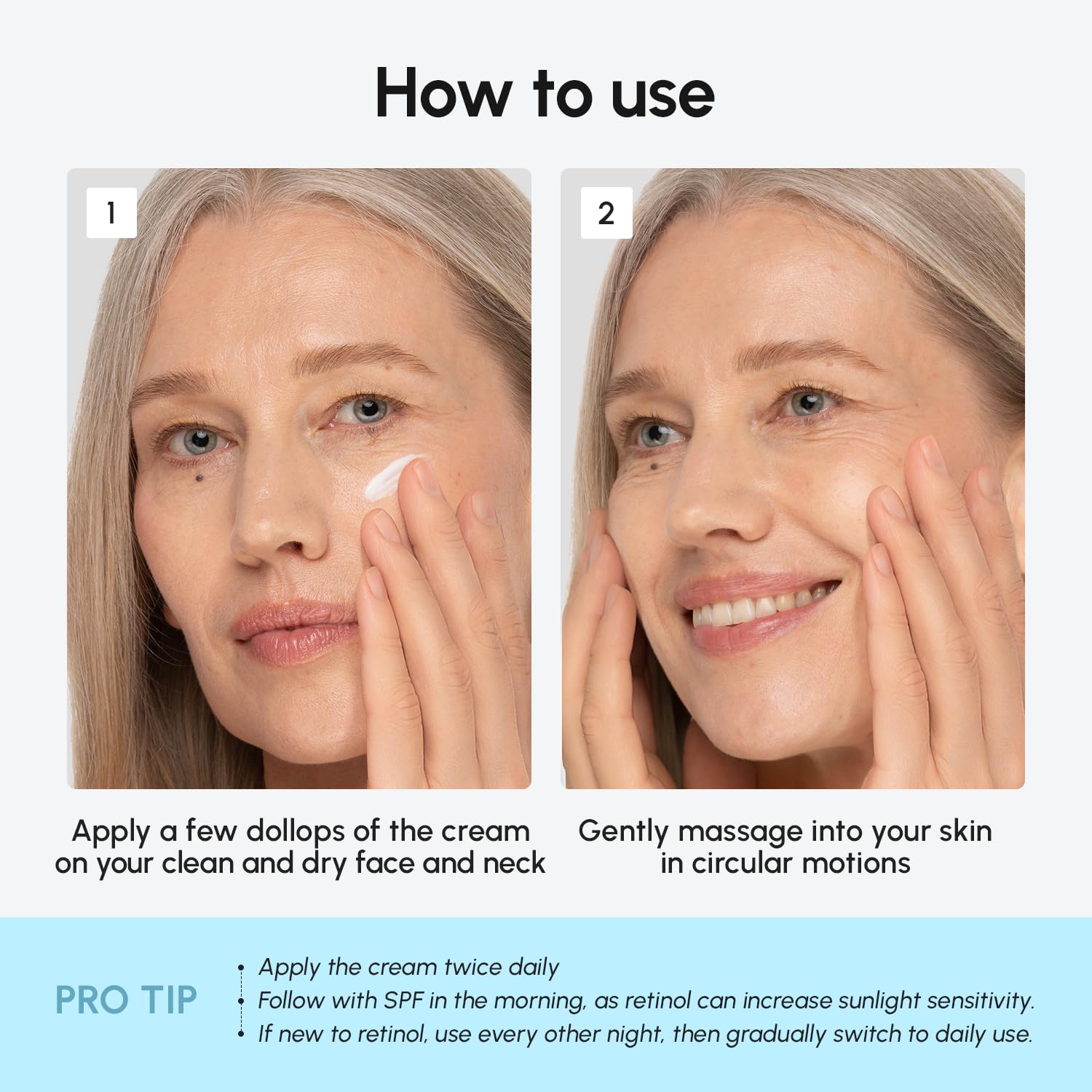 MAREE Face Moisturizer Retinol Cream for Face – Daily Wrinkle Cream for Women – Anti-Aging Face Cream – Facial Moisturizer with Collagen - PrimeBioHealth - canada supplements