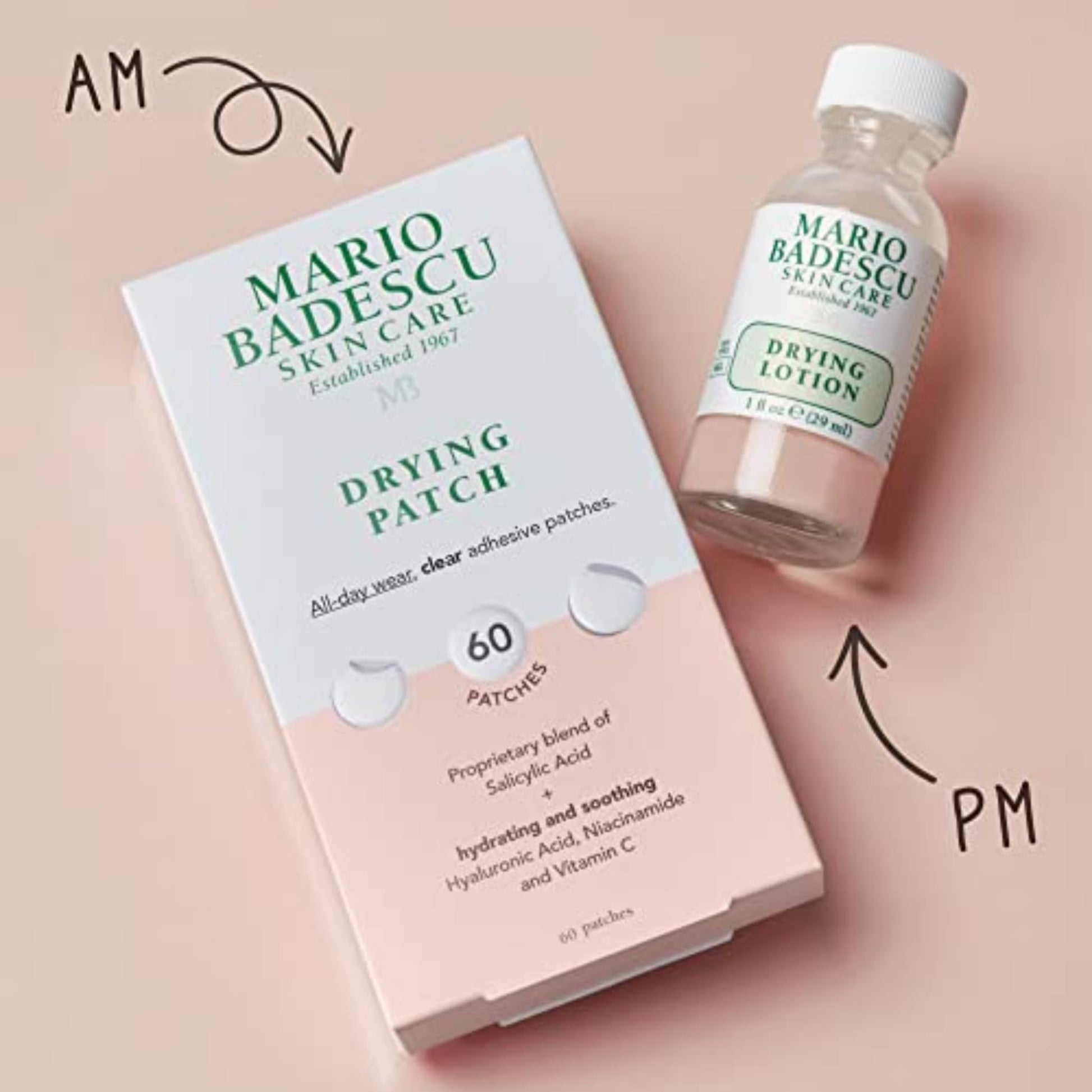 Mario Badescu Drying Lotion for All Skin Types| Blemish Spot Treatment with Salicylic Acid and Sulfur - PrimeBioHealth - canada supplements