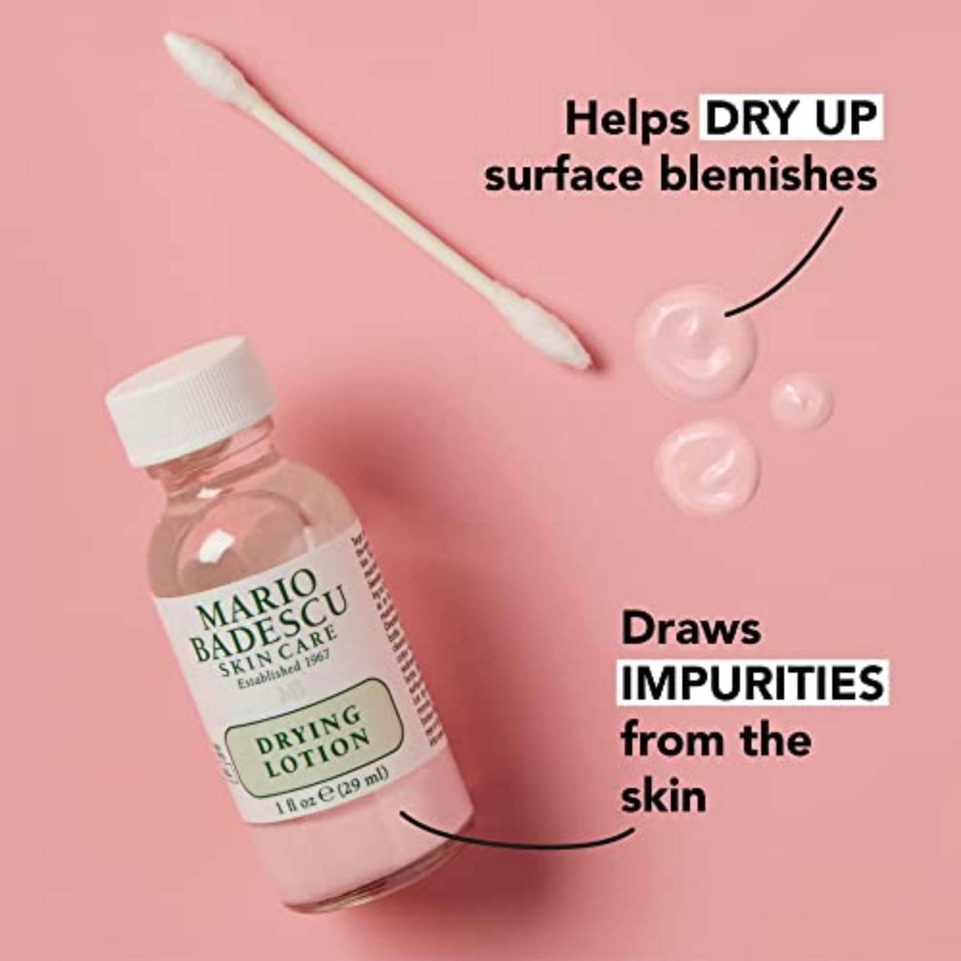 Mario Badescu Drying Lotion for All Skin Types| Blemish Spot Treatment with Salicylic Acid and Sulfur - PrimeBioHealth - canada supplements