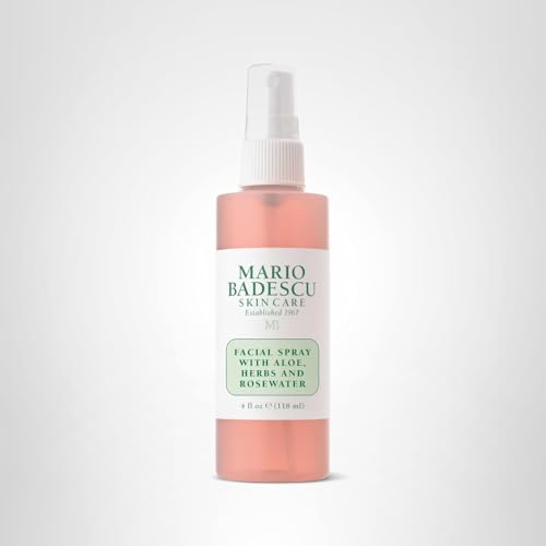 Mario Badescu Facial Spray with Aloe, Herbs and Rose Water for All Skin Types, Face Mist that Hydrates - PrimeBioHealth - canada supplements