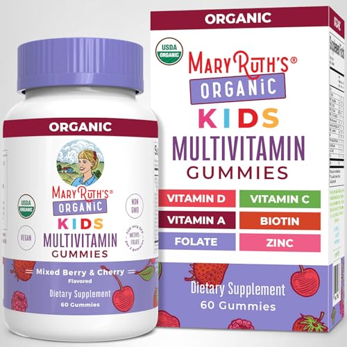 MARYRUTH'S Kids Vitamins | Multi | 1 Month Supply | Multivitamin Gummies for Ages 4+ | Multivitamin for Kids | Vegan | Only 2 Gummies a Day | 60 Count - PrimeBioHealth - canada supplements