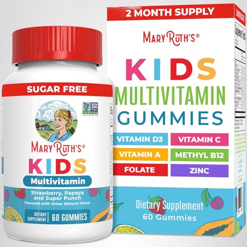 MARYRUTH'S Kids Vitamins | Multi | Sugar Free | 2 Month Supply | Kids Multivitamin Gummies for Ages 2+ | Vegan | Only 1 Gummy a Day | 60 Count - PrimeBioHealth - canada supplements