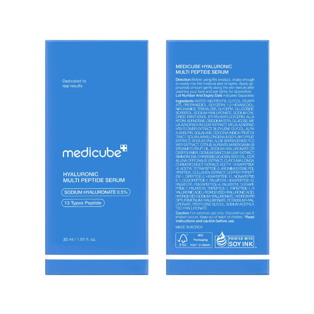 medicube Hyaluronic Multi Peptide PDRN Serum for Glowing and Soothing | Lightweight Water Plumping Radiant Facial Serum for All Skin Type - PrimeBioHealth - canada supplements