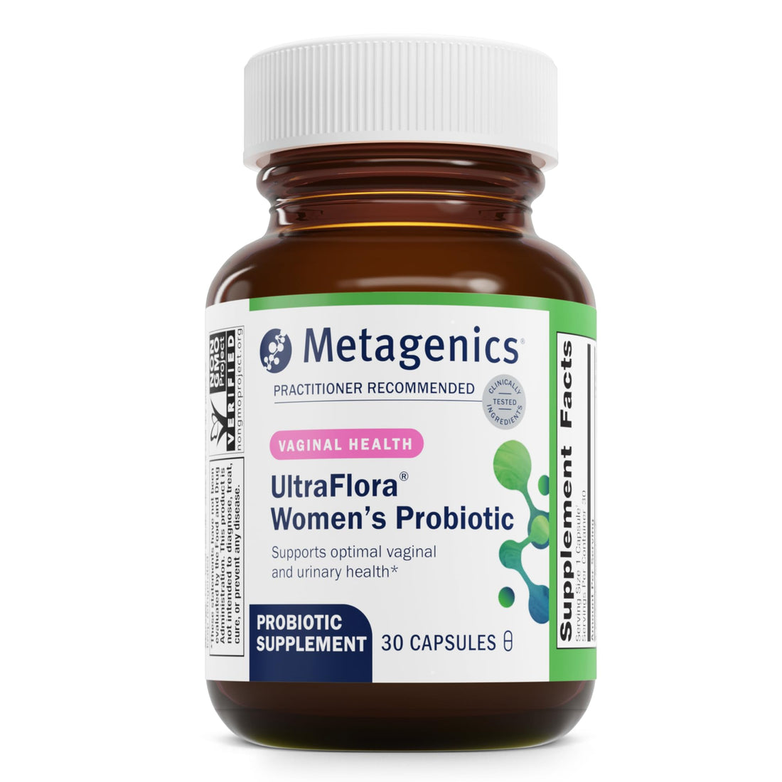 Metagenics UltraFlora Women’s Probiotic – Shelf-Stable Supplement for Vaginal Health, Yeast Balance & Urinary Comfort – with Lactobacillus GR-1 - PrimeBioHealth - canada supplements