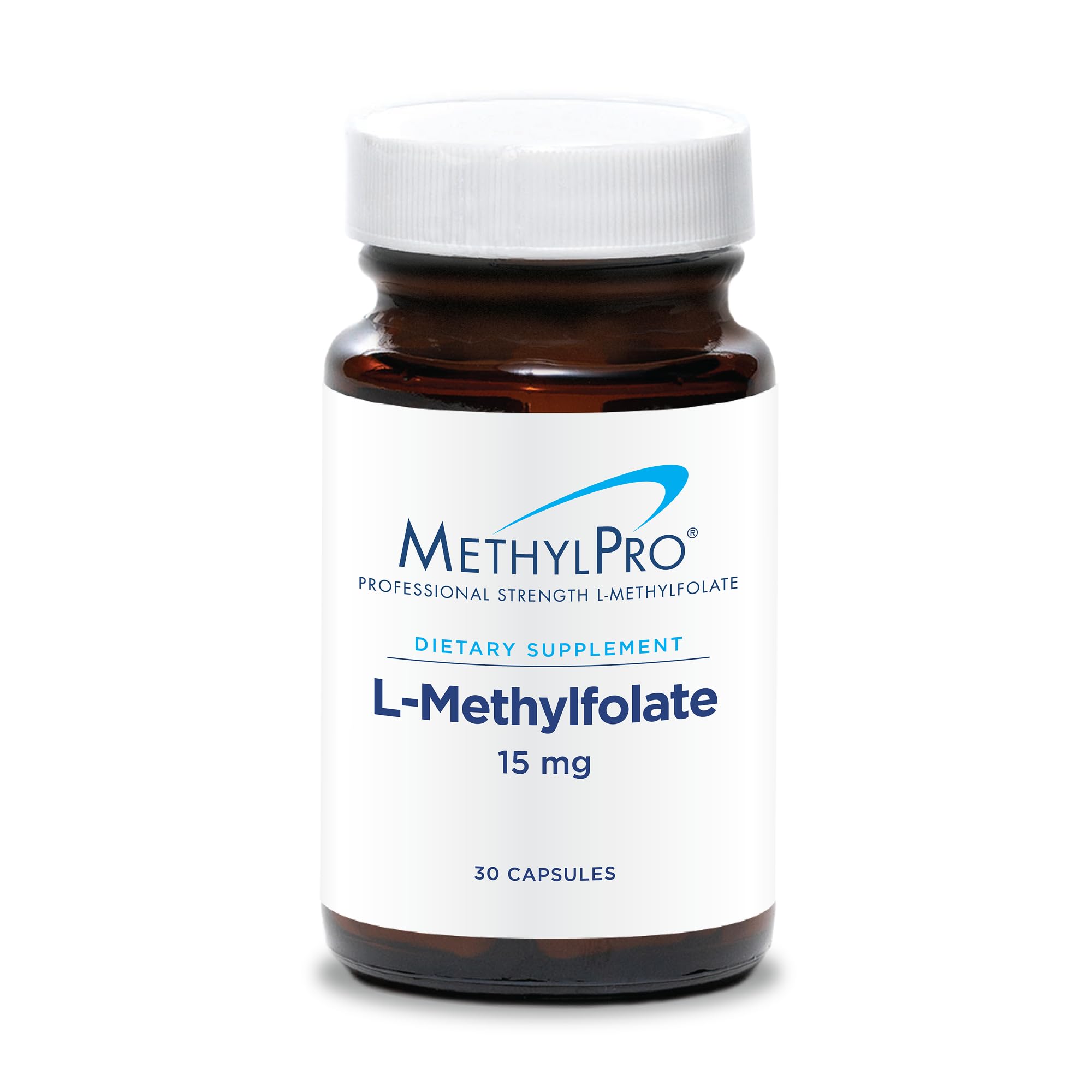 MethylPro 15mg L-Methylfolate (30 Capsules) - Professional Strength Active Methylfolate, 5-MTHF Supplement for Mood, Brain Health + Immune Support, - PrimeBioHealth - canada supplements