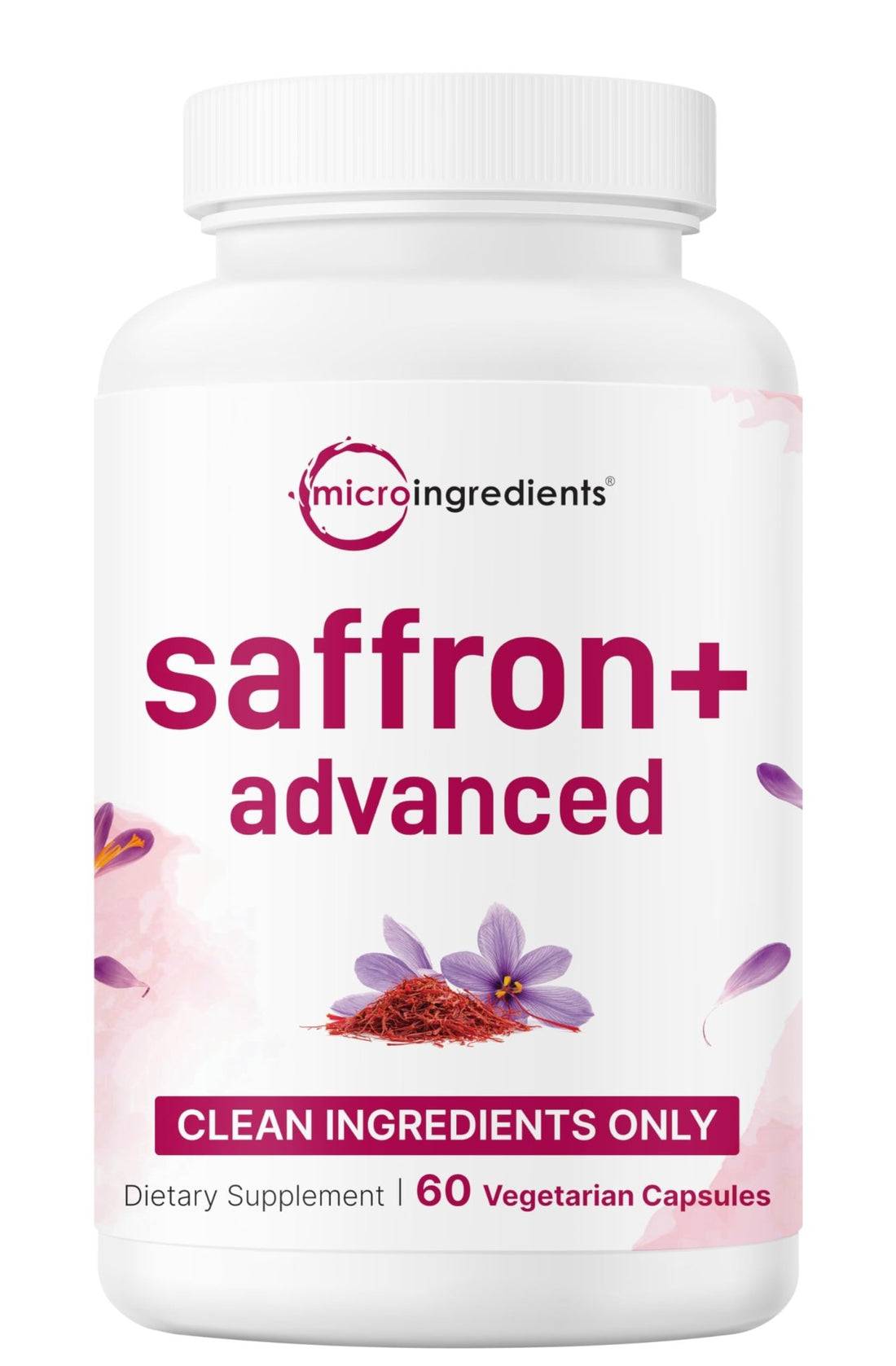 Micro Ingredients Saffron+ Advanced Supplements, 60 Veggie Capsules – 10-in-1 with Saffron Extract, High Absorption Fat-Soluble Vitamin C, Magnesium - PrimeBioHealth - canada supplements