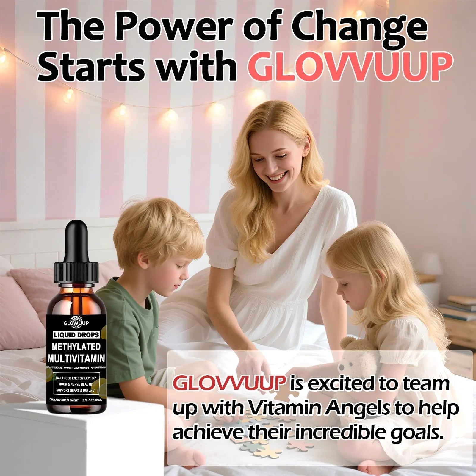 Multivitamin for Women & Men, Methylated Multivitamins & Multiminerals liquid Drops with Methylfolate B12 B2 Vitamin C E D3 K2 - PrimeBioHealth - canada supplements