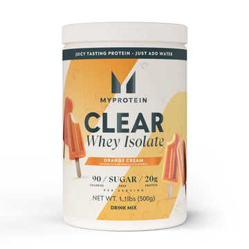 Myprotein Clear Whey Isolate Protein Powder, 20 Servings (1.1lbs) Orange Cream, 20g Protein per Serving, Naturally Flavored Drink Mix, Daily Protein Intake for Superior Performance - PrimeBioHealth - canada supplements