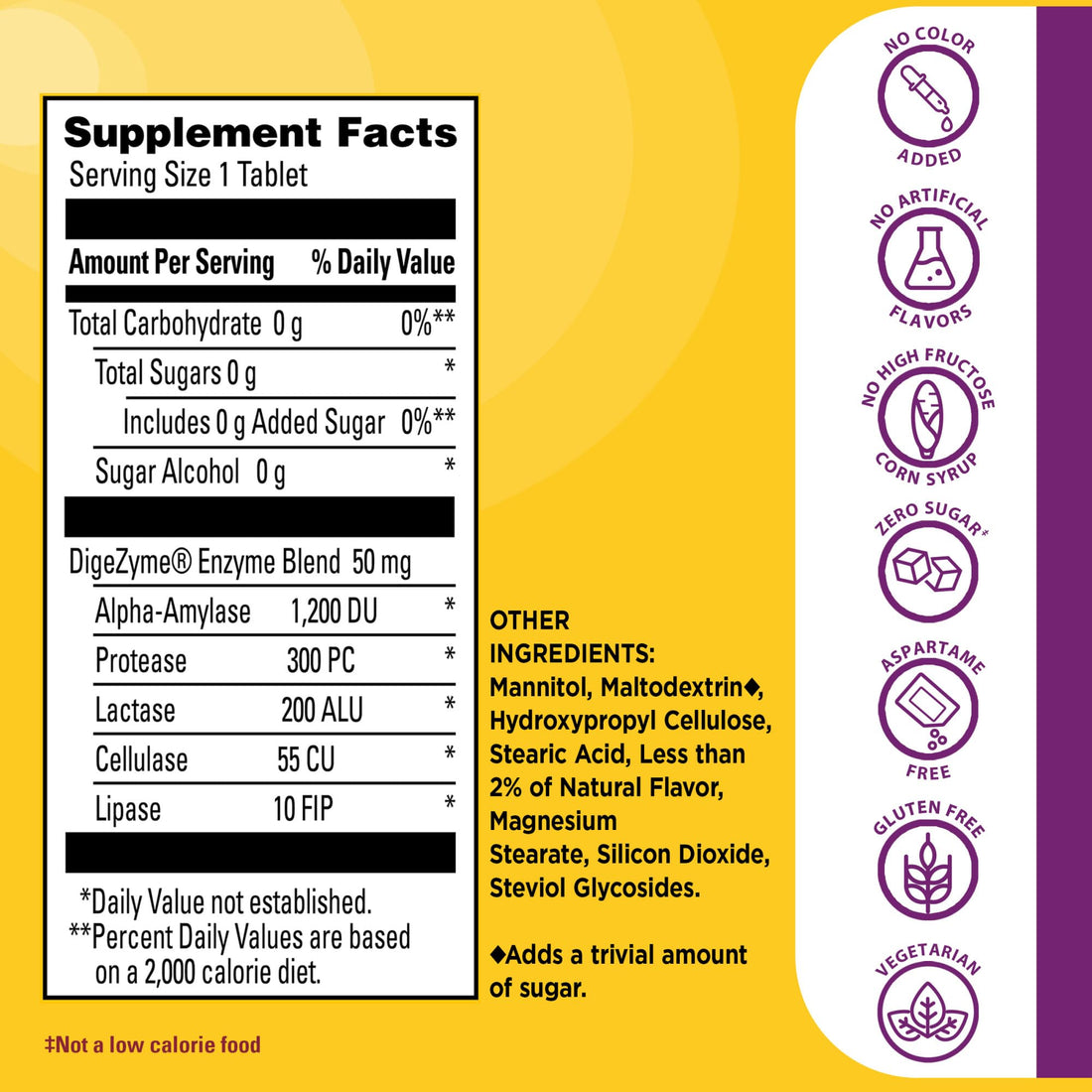 Nature Made Digestive Enzymes 5-in-1 Blend, Digestive Health Support, 90 Chewable Tablets, 30 Day Supply - PrimeBioHealth - canada supplements