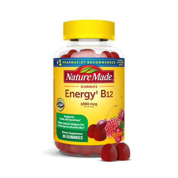 Nature Made Vitamin B12 Gummies 1000 mcg per serving, Dietary Supplement for Energy Metabolism Support, B12 Vitamins - PrimeBioHealth - canada supplements