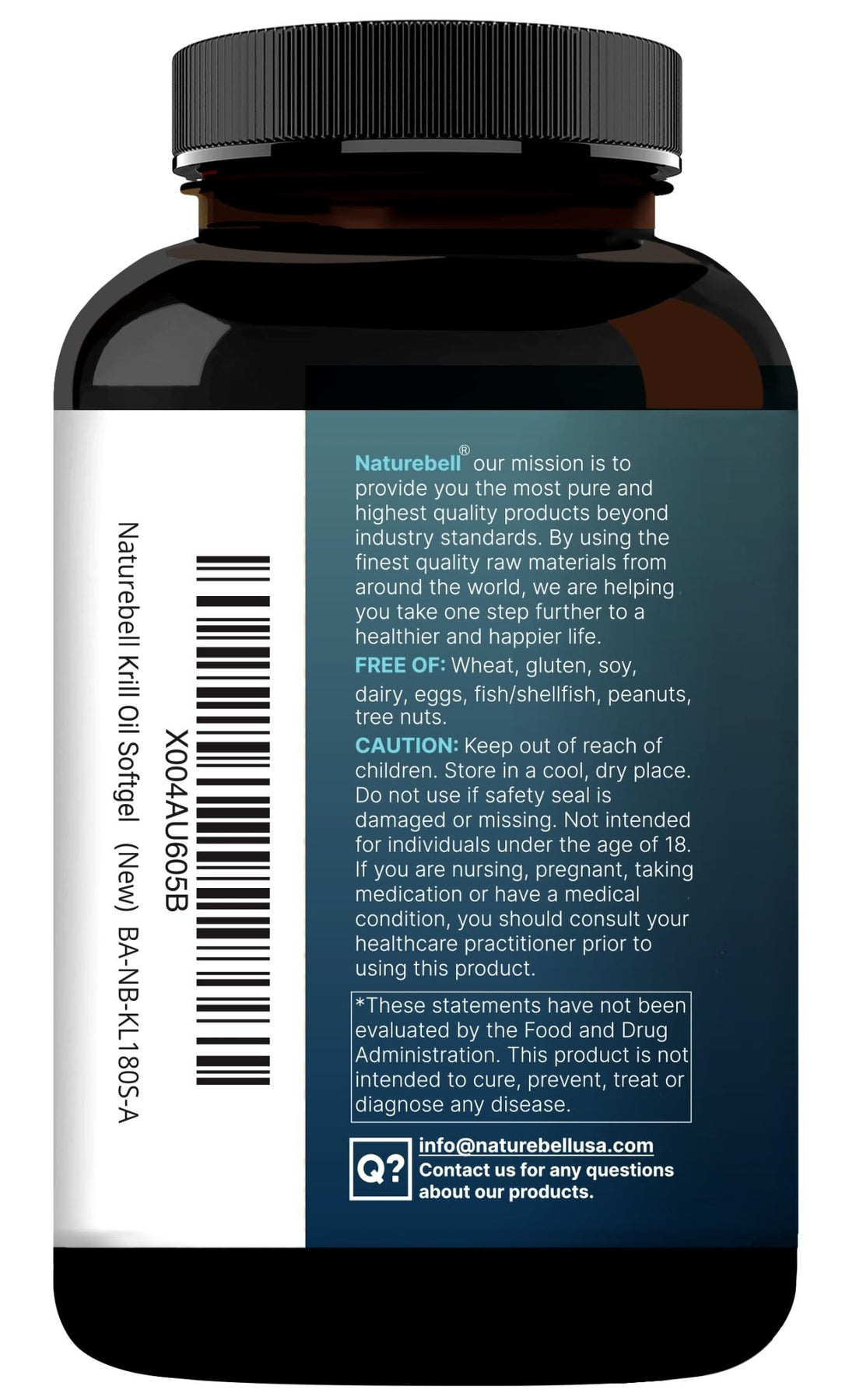 NatureBell Antarctic Krill Oil 2000mg Supplement, 240 Softgels, 3X Strength Natural Source of Omega-3s, EPA 240mg + DHA 160mg + Astaxanthin 800mcg - PrimeBioHealth - canada supplements