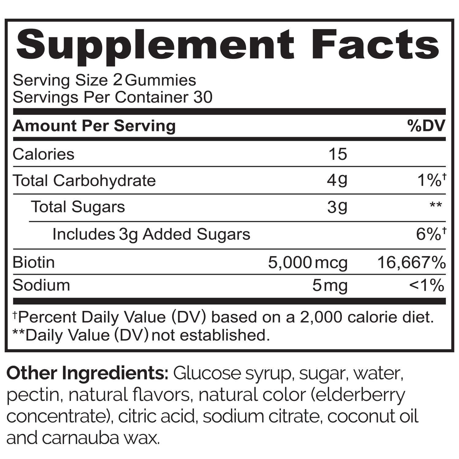 NATURELO Biotin Gummies - Supports Healthy Hair, Skin & Nails - High Potency 2500 mcg - Non GMO, Gluten Free - 60 Gummies - PrimeBioHealth - canada supplements
