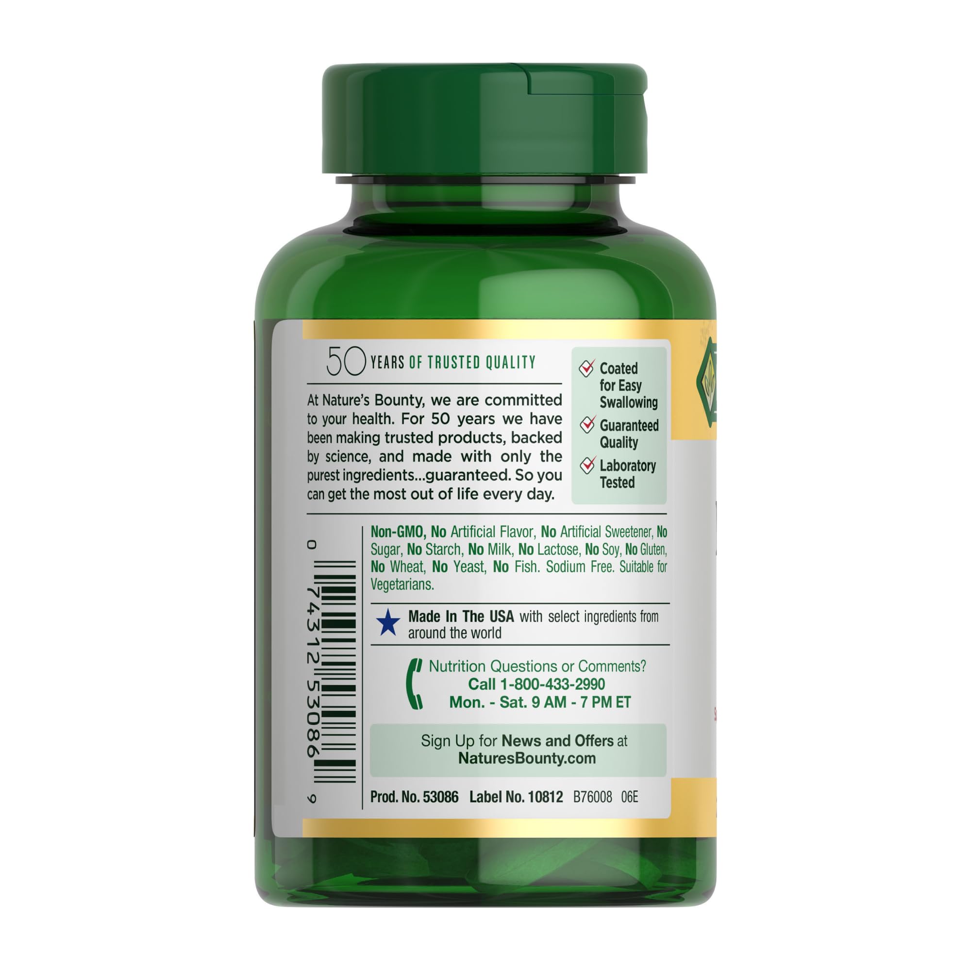 Nature's Bounty Magnesium 500 mg Tablets, High Potency Magnesium Supplement for Bone & Muscle Health, Whole Body Support, 200 Count (Pack of 1) - PrimeBioHealth - canada supplements