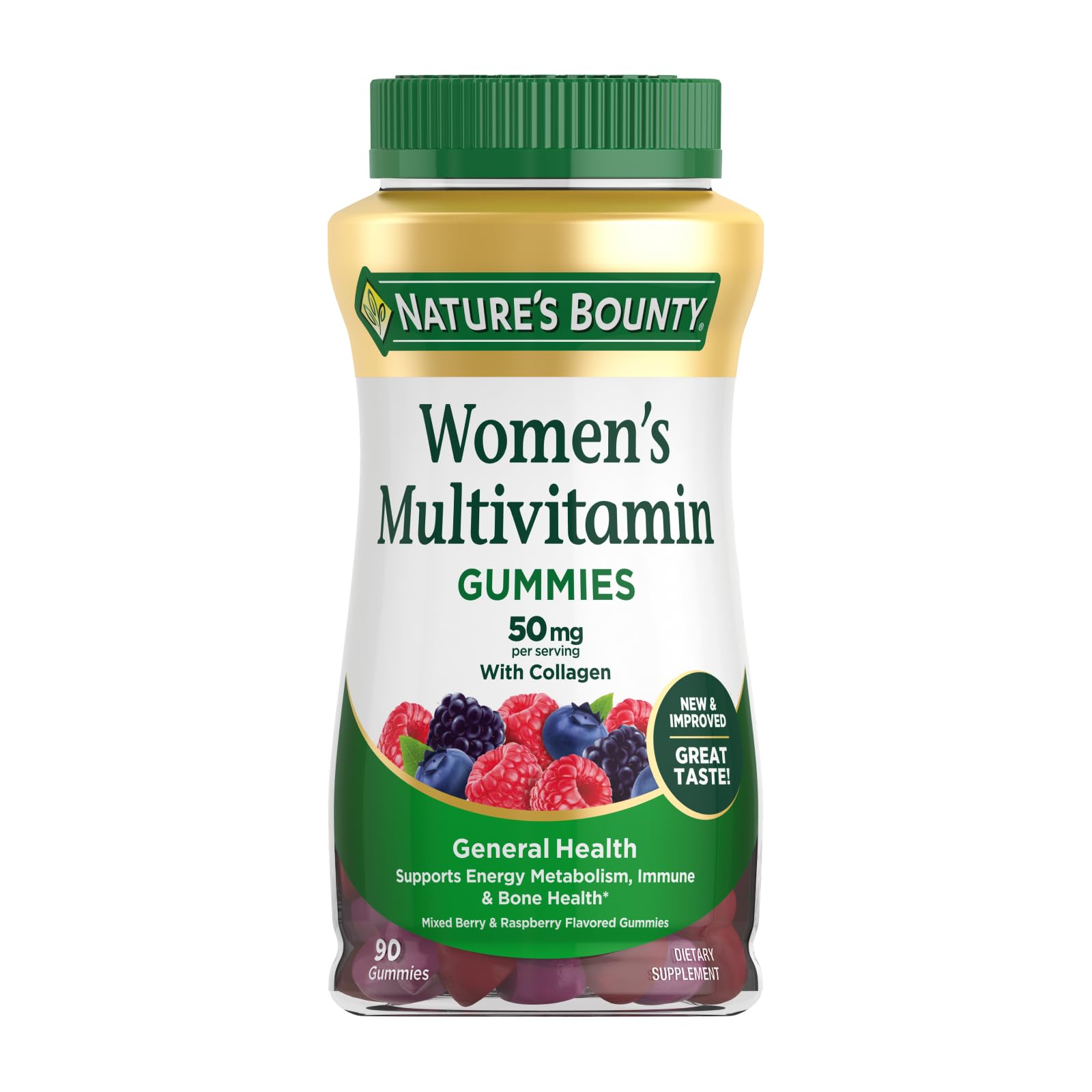 Nature's Bounty Women Multivitamin Gummies, Vitamin Supplements for Adults, General Health, Supports Immune and Bone Health, - PrimeBioHealth - canada supplements