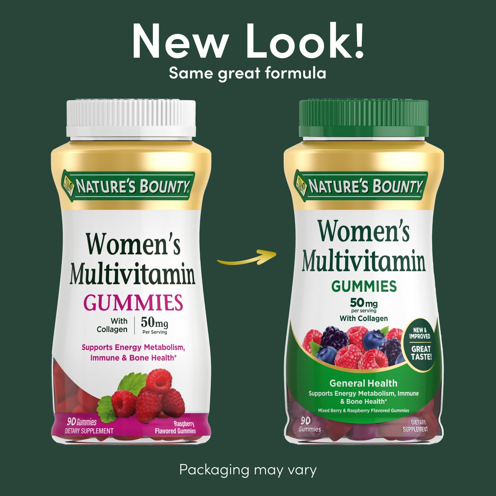 Nature's Bounty Women Multivitamin Gummies, Vitamin Supplements for Adults, General Health, Supports Immune and Bone Health, - PrimeBioHealth - canada supplements