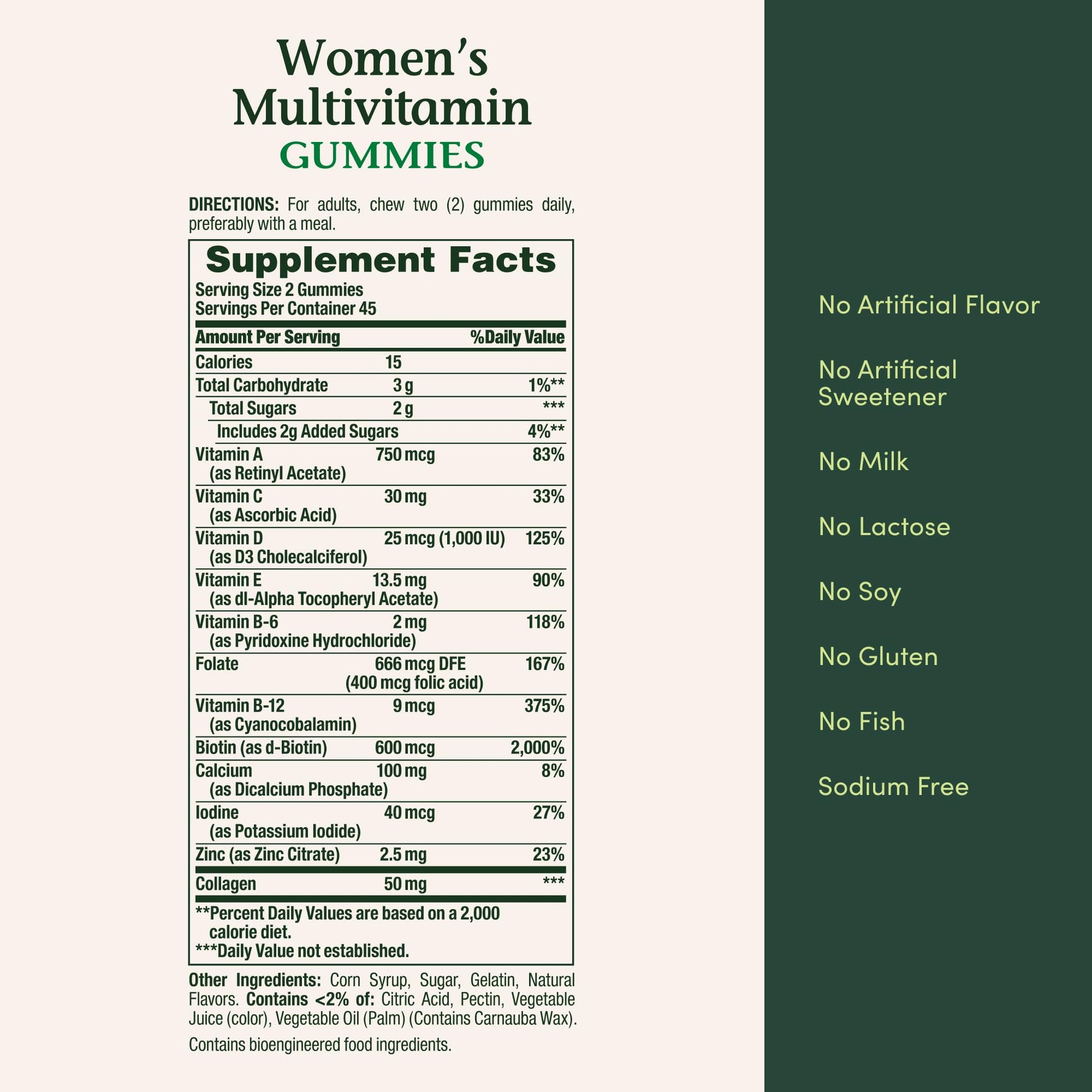 Nature's Bounty Women Multivitamin Gummies, Vitamin Supplements for Adults, General Health, Supports Immune and Bone Health, - PrimeBioHealth - canada supplements