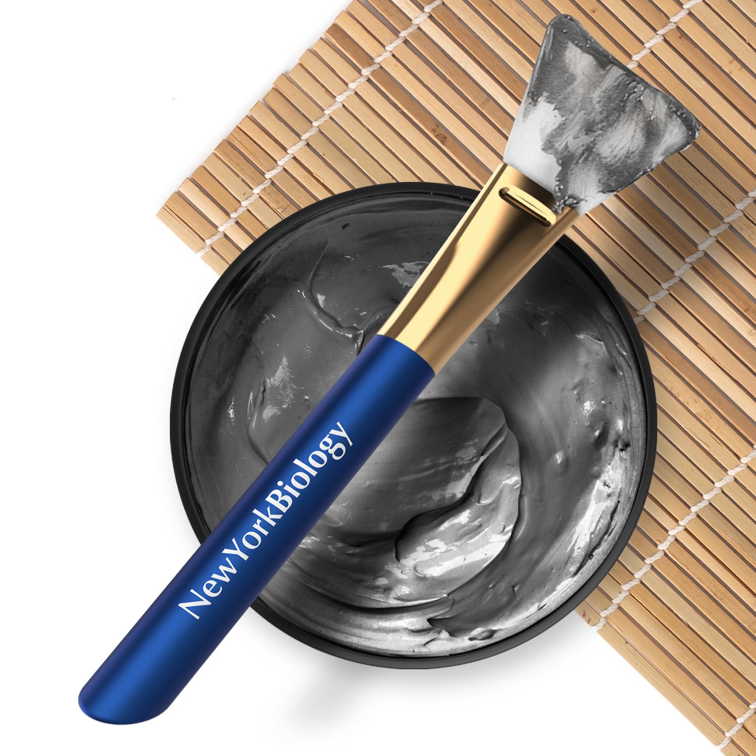 New York Biology Dead Sea Mud Mask for Face & Body | with Stem Cell and Collagen | Face Mask, Brush Applicator, Towel | Spa Quality Pore Refiner for Oily Skin - PrimeBioHealth - canada supplements