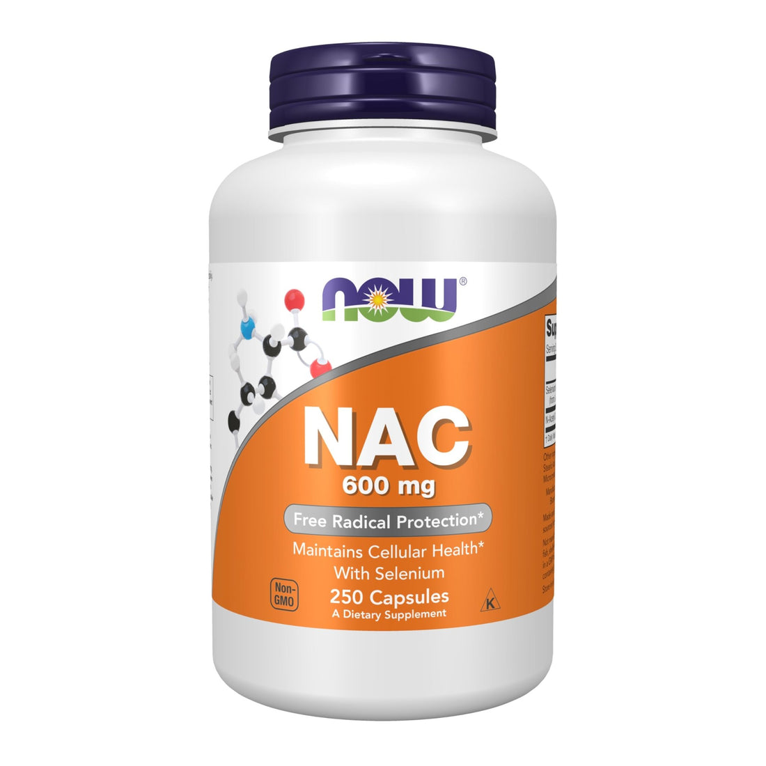 NOW Supplements, NAC (N-Acetyl Cysteine) 600 mg with Selenium, 250 Veg Capsules - PrimeBioHealth - canada supplements