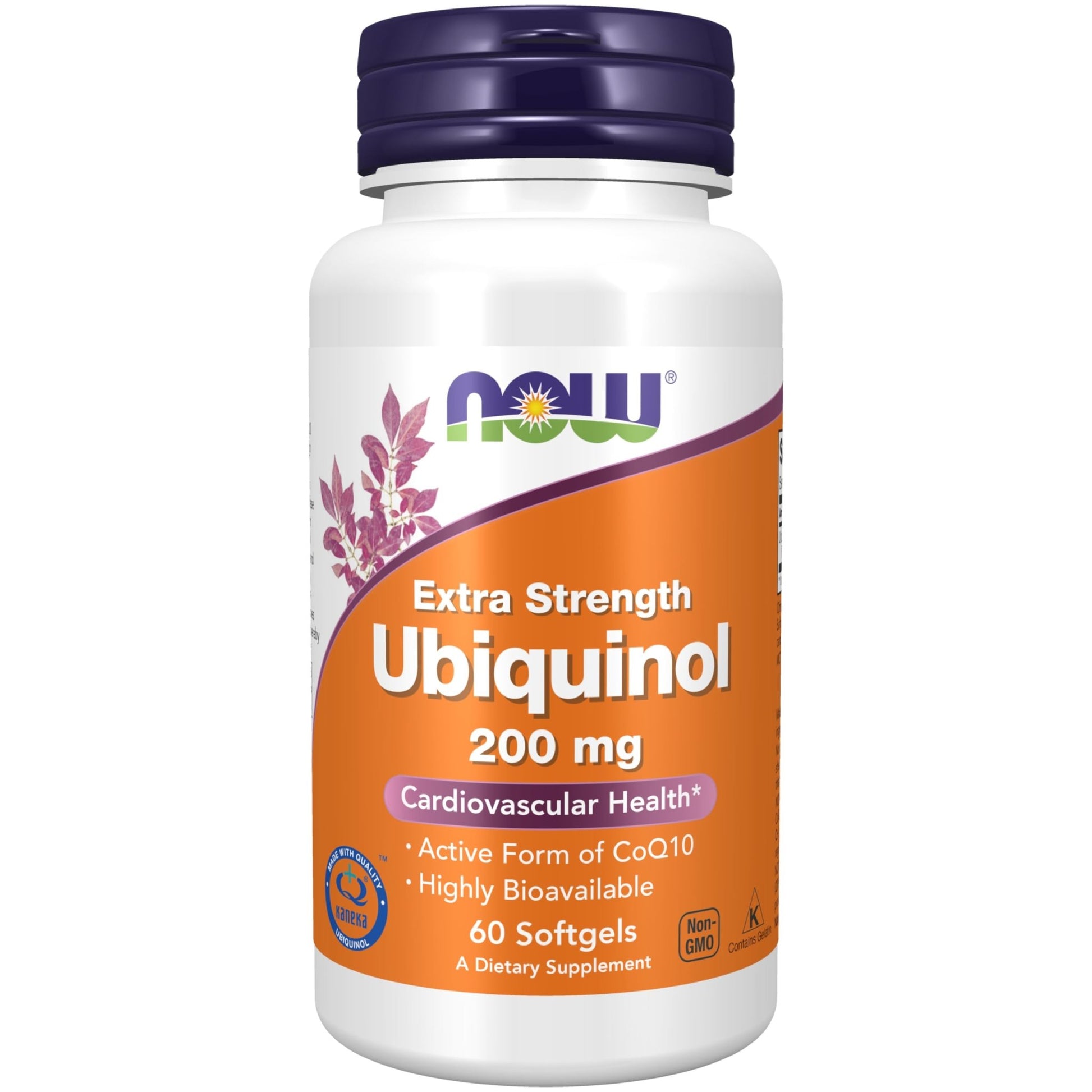 NOW Supplements, Ubiquinol 200 mg, High Bioavailability (the Active Form of CoQ10), 60 Softgels - PrimeBioHealth - canada supplements