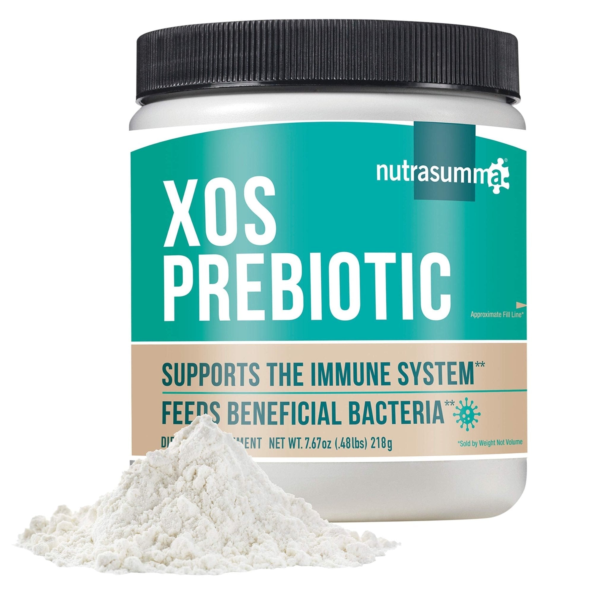 Nutrasumma XOS Prebiotic Power Dietary Supplement, 7.67 oz(218 g) - PrimeBioHealth - canada supplements