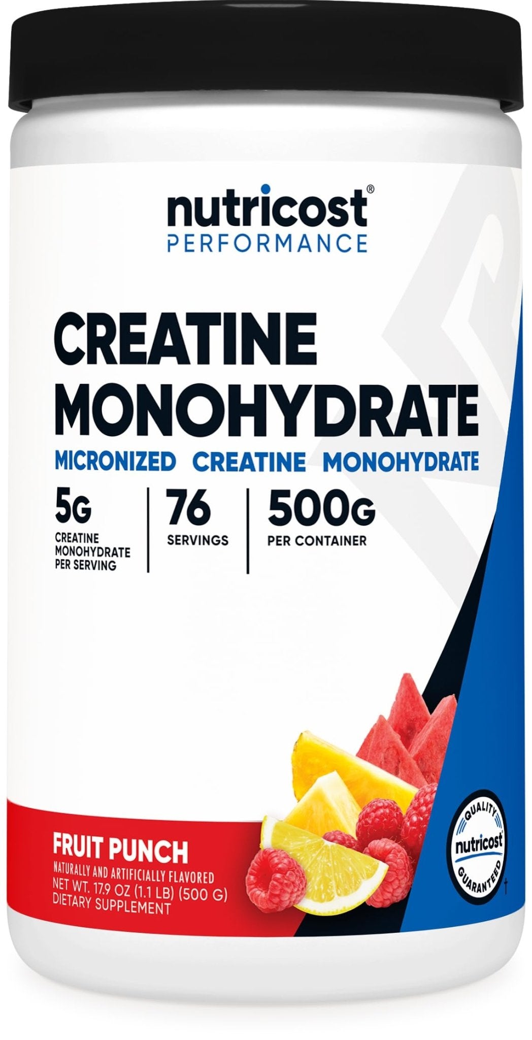 Nutricost Creatine Monohydrate Micronized Powder 500G, 5000mg Per Serv (5g) - 100 Servings, 17.9 Oz - PrimeBioHealth - canada supplements