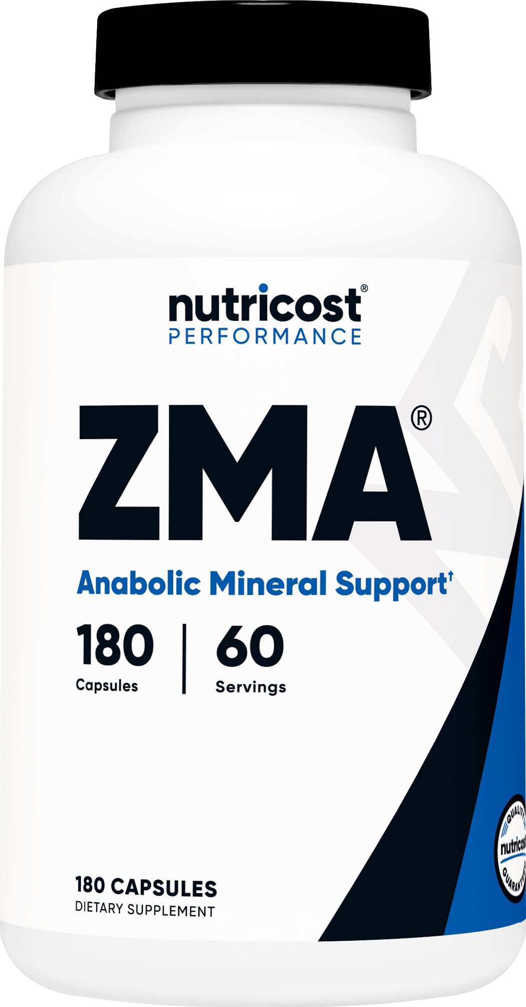 Nutricost ZMA 180 Capsules - Non-GMO and Gluten Free ZMA Supplement - PrimeBioHealth - canada supplements