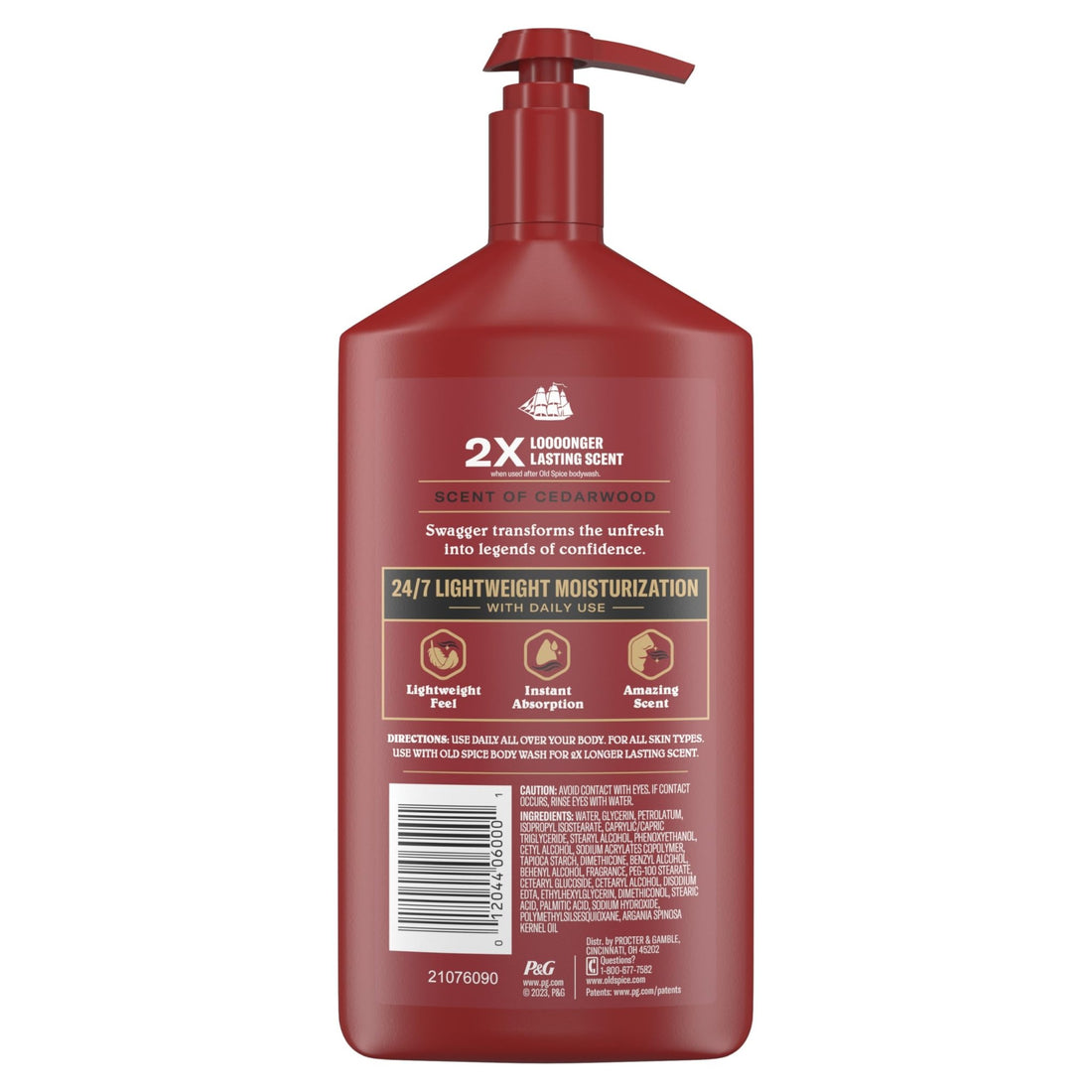 Old Spice Hand, Face & Body Lotion for Men, 24/7 Lightweight Moisturization with Amazing Scent, Instant Absorption - PrimeBioHealth - canada supplements