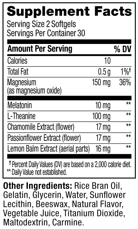 OLLY Ultra Strength Sleep Softgels, 10mg Melatonin, L-Theanine, Chamomile, Magnesium, Lemon Balm, Supports Deep Restful Sleep - PrimeBioHealth - canada supplements