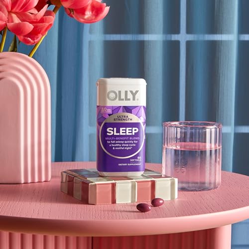 OLLY Ultra Strength Sleep Softgels, 10mg Melatonin, L-Theanine, Chamomile, Magnesium, Lemon Balm, Supports Deep Restful Sleep - PrimeBioHealth - canada supplements