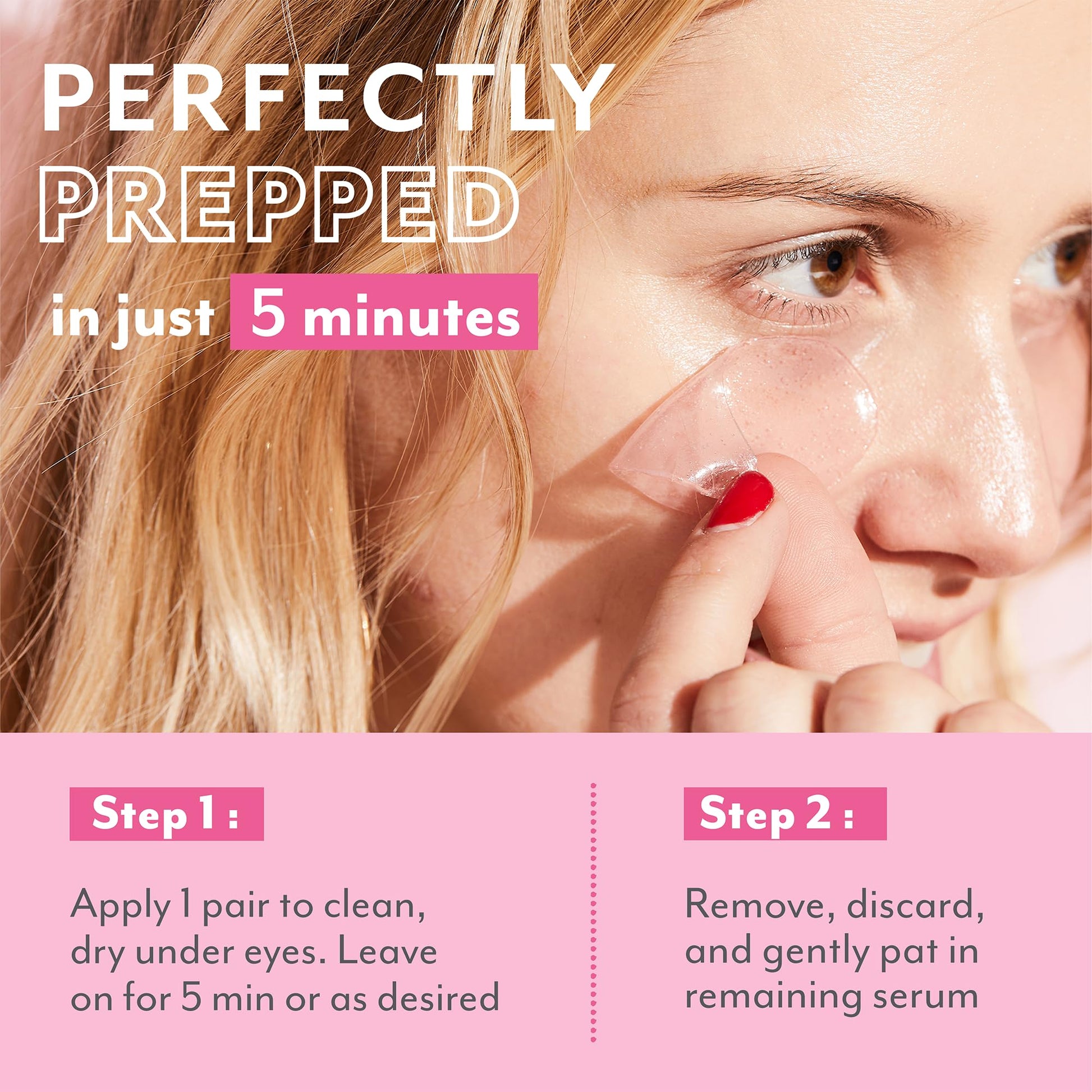 Patchology Serve Chilled Rosé Hydrating Under Eye Patches – Hyaluronic Acid & Antioxidant-Infused Eye Masks to Reduce Dark Circles - PrimeBioHealth - canada supplements