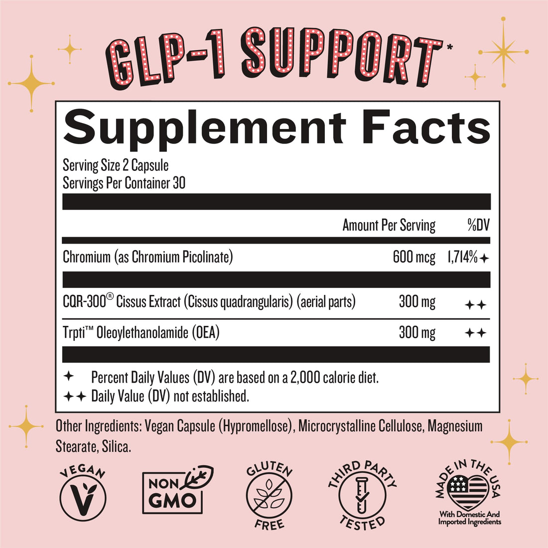Plus Supplement for Weight Management Appetite Control for Women w Trpti OEA, CQR-300 & Chromium, Supports Natural Fullness Signals & Hunger, Metabolism Support Supplement Legendairy Milk 1-Pack - PrimeBioHealth - canada supplements