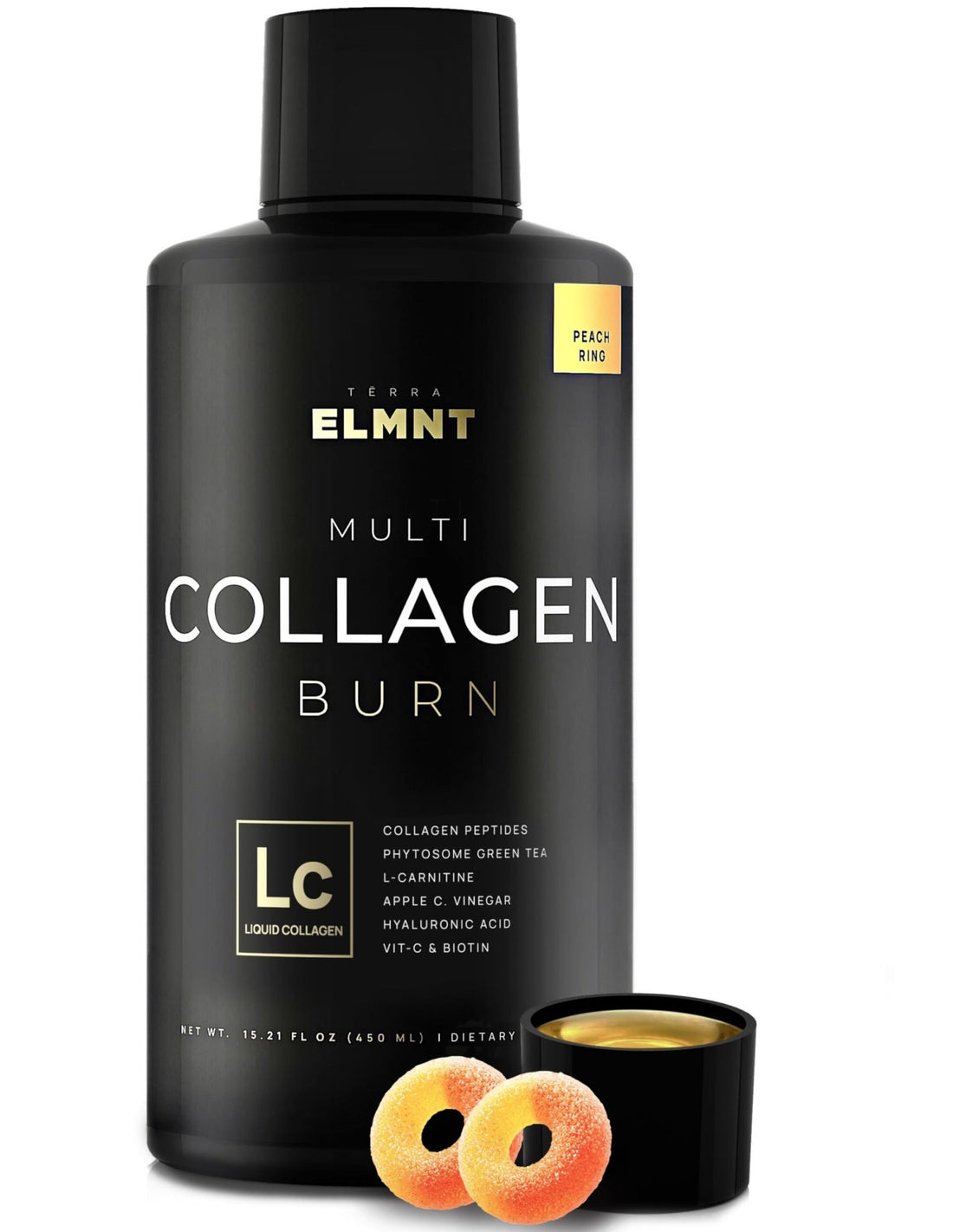 Premium Liquid Collagen for Women Weight Loss & Beauty w. Hyaluronic Acid, Biotin, L-Carnitine, Apple C Vinegar - Ultra Pure Multi Collagen Protein Shots Drink - PrimeBioHealth - canada supplements