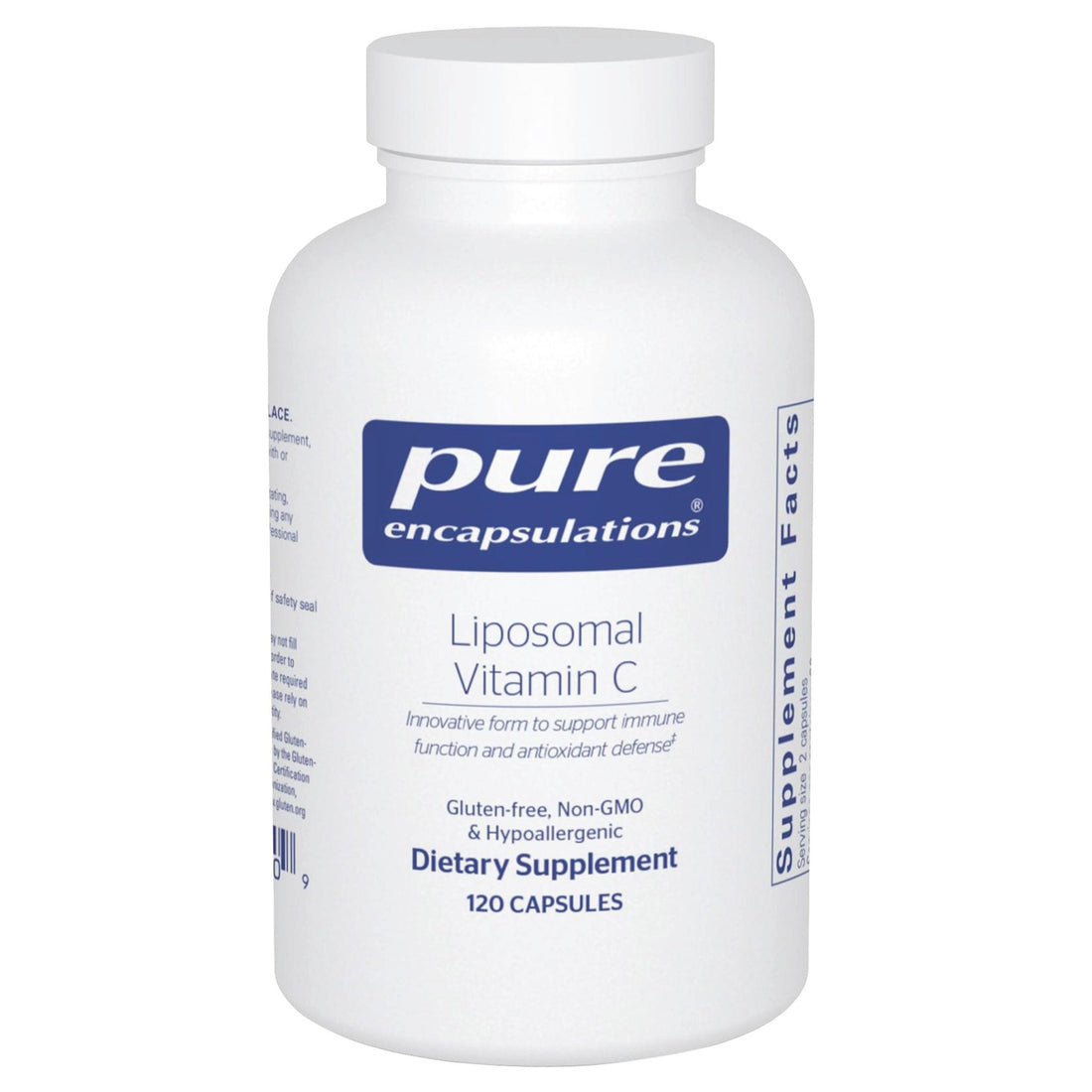 Pure Encapsulations Liposomal Vitamin C - Immune Support Supplement* - Antioxidant Nourishment - Daily Vitamin - PrimeBioHealth - canada supplements