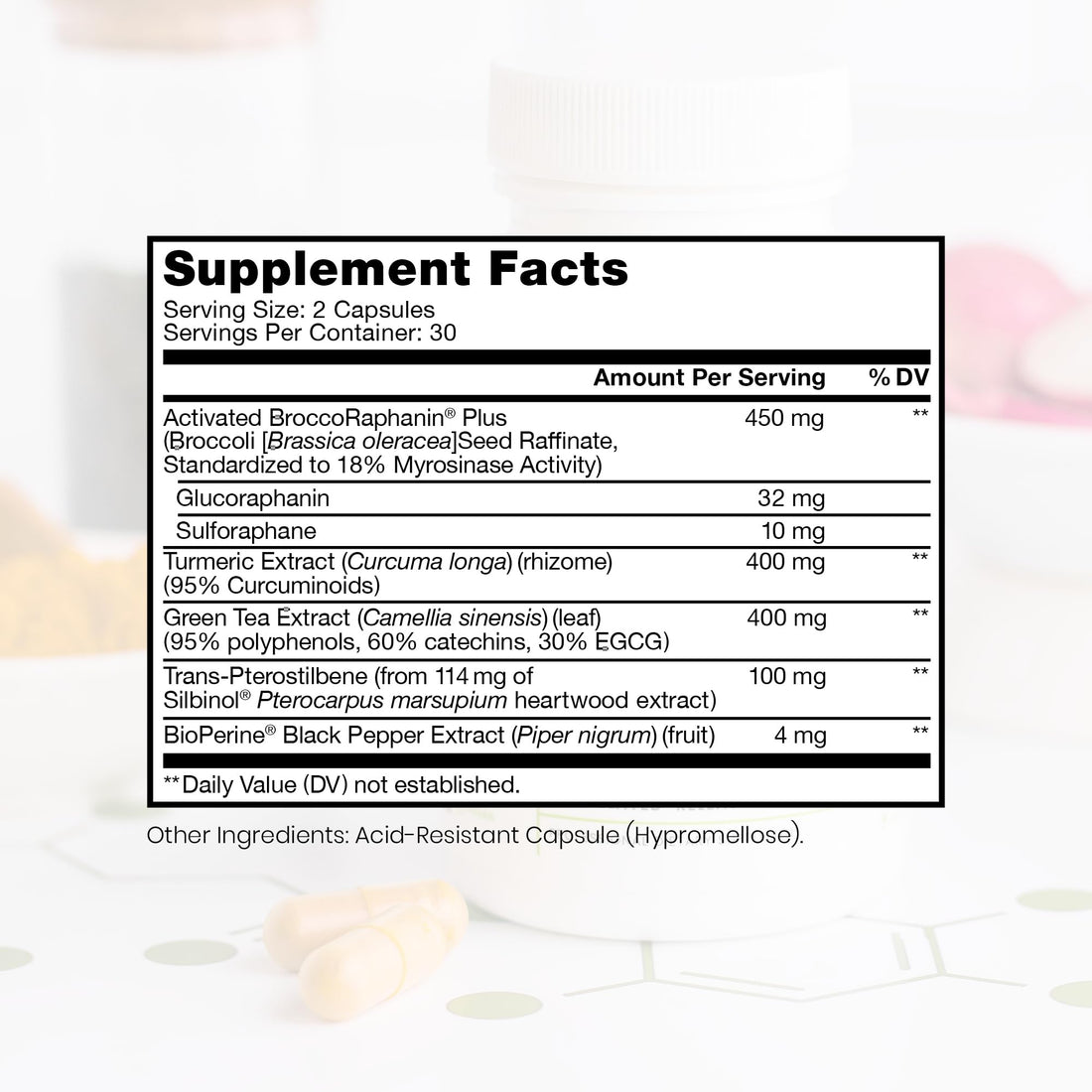 Pure TheraPro Rx Nrf2 Boost - NRF-2 Activator with Patented Sulforaphane, Curcumin, Green Tea & Trans-Pterostilbene | Antioxidant Supplement to Reduce Oxidative Stress, Made in USA (60 Vegan Capsules) - PrimeBioHealth - canada supplements