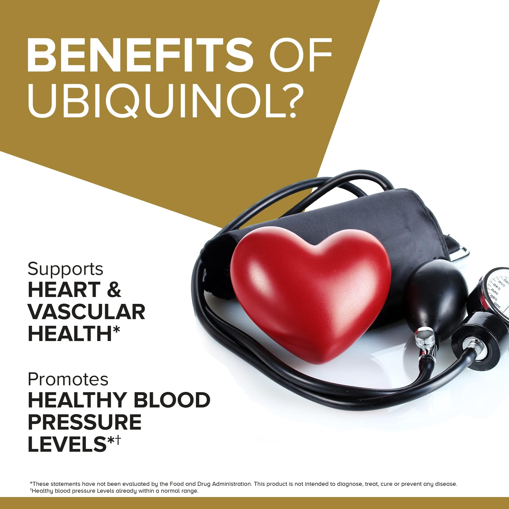 Qunol 100mg Ubiquinol, Powerful Antioxidant for Heart & Vascular Health, Essential for Energy Production - PrimeBioHealth - canada supplements