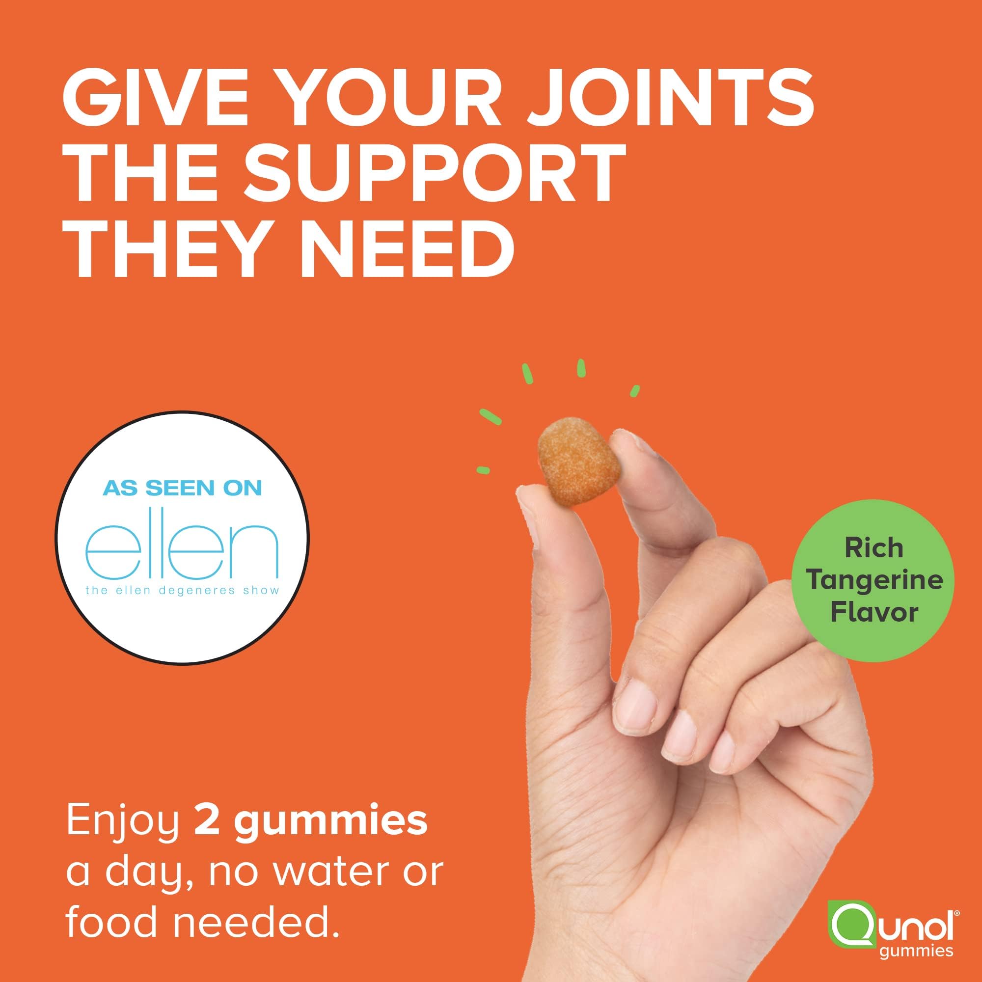 Qunol Turmeric and Ginger Gummies - Joint Support Supplement with Ultra High Absorption, 90 Count Vegan and Gluten Free Gummies - PrimeBioHealth - canada supplements