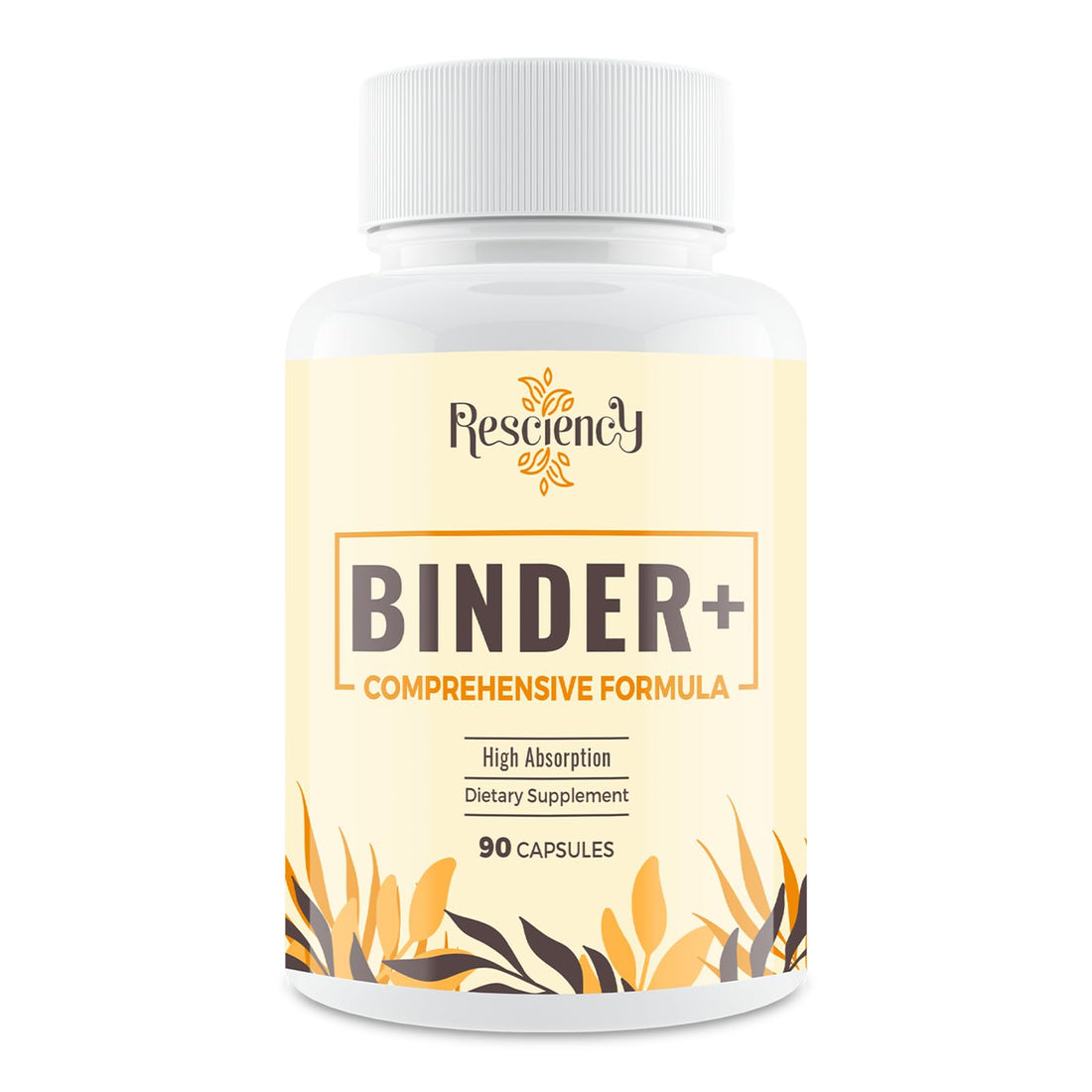Resciency Detox Binder Supplement – Activated Charcoal, Zeolite, Bentonite Clay, Milk Thistle, Proprietary Blends - Liver & Gut, Max Absorption, 90 Vegan Capsules - PrimeBioHealth - canada supplements