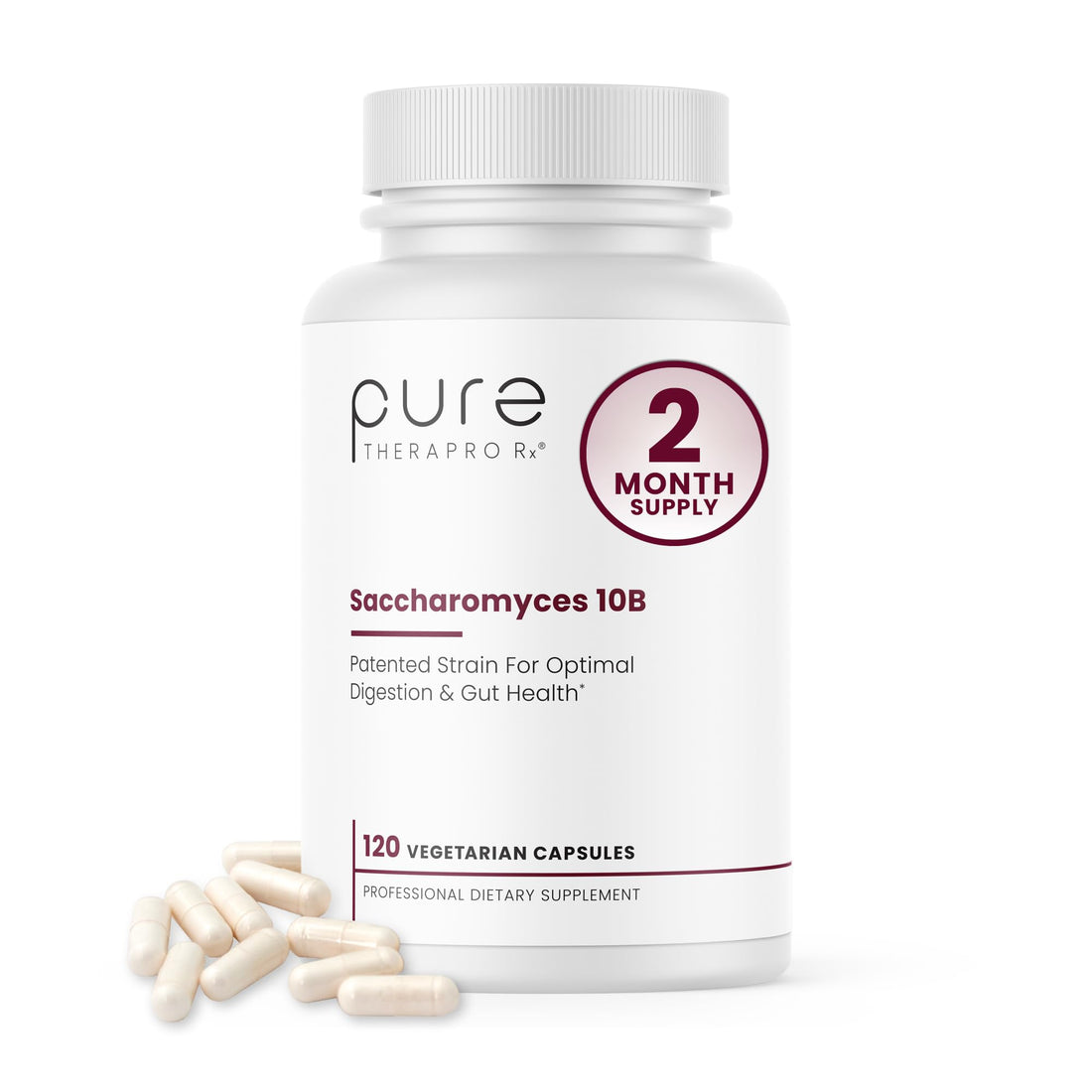 Saccharomyces Boulardii Probiotics 10 Billion CFU Made in USA | No Fillers Patented Strain: Lynside CNCM I-3799 Probiotics for Men and Women - PrimeBioHealth - canada supplements