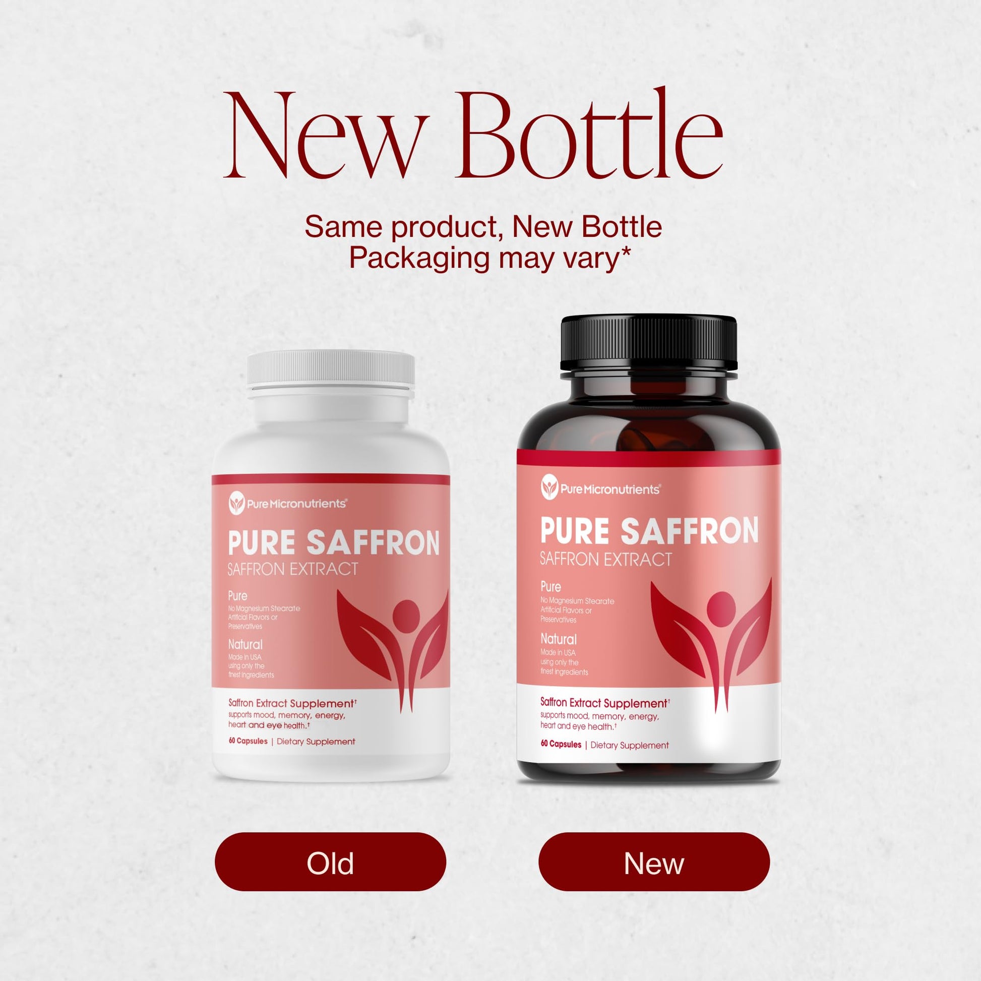 Saffron Supplements - 100% Pure Saffron Extract Capsules - Boost Energy & Mood, Support Eye & Heart Health - PrimeBioHealth - canada supplements