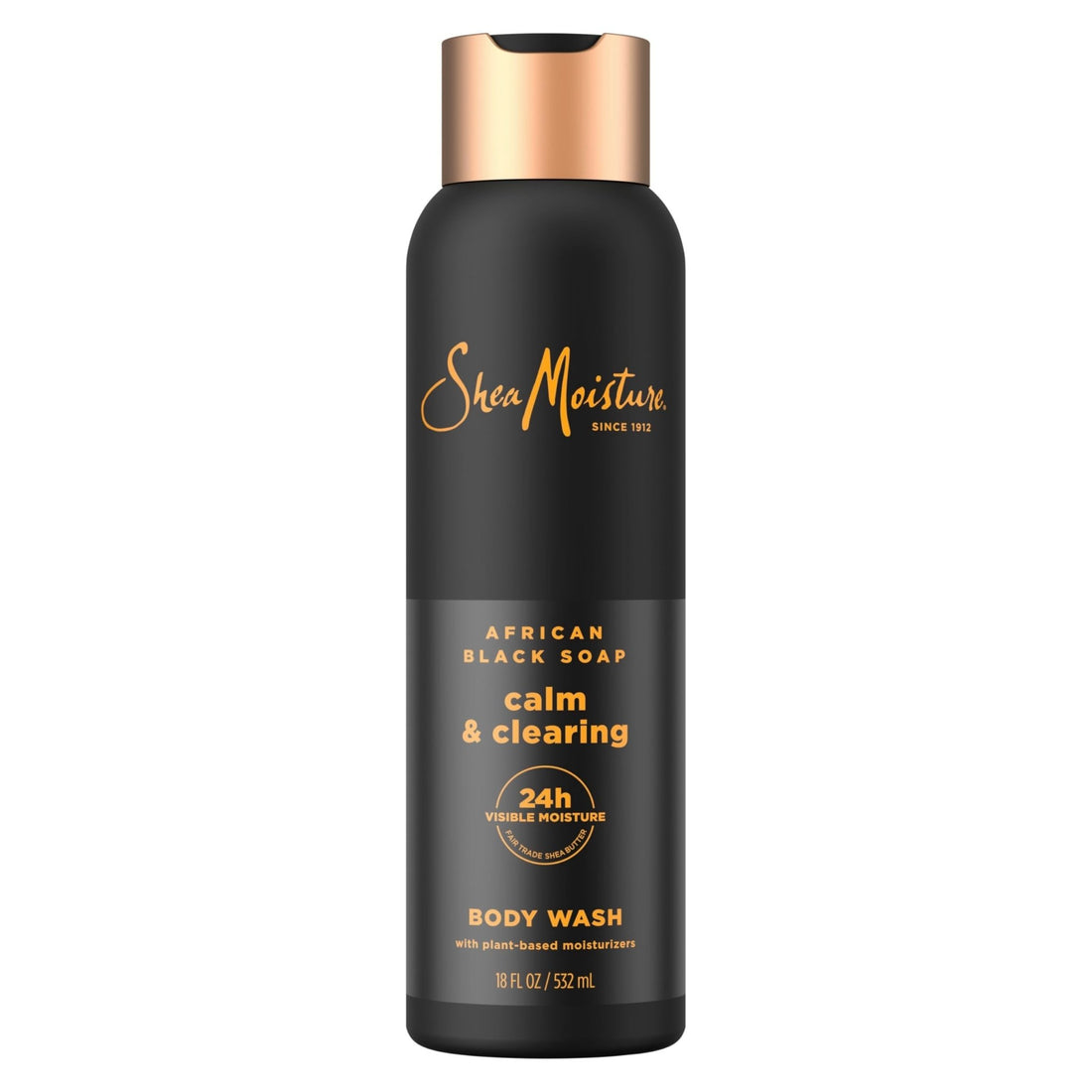 SheaMoisture African Black Soap Body Wash Calm and clearing body wash for 24H Visible Moisture for Healthy, Glowing 18 Oz - PrimeBioHealth - canada supplements