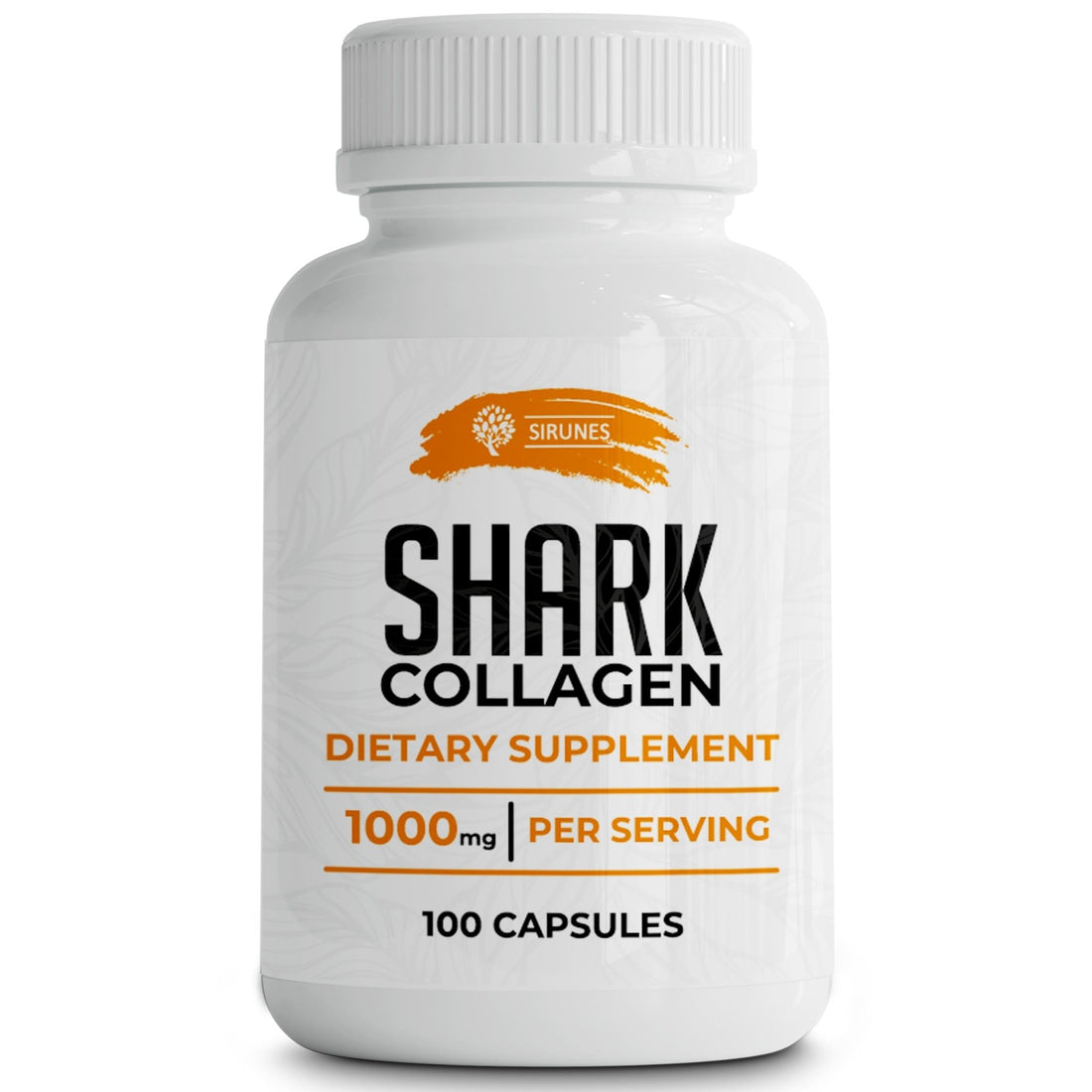 SIRUNES Fish Collagen Peptides Capsules – 100 Capsules | Fish Collagen Peptides | Supports Hair, Skin, Nails, Joints & Bones - PrimeBioHealth - canada supplements