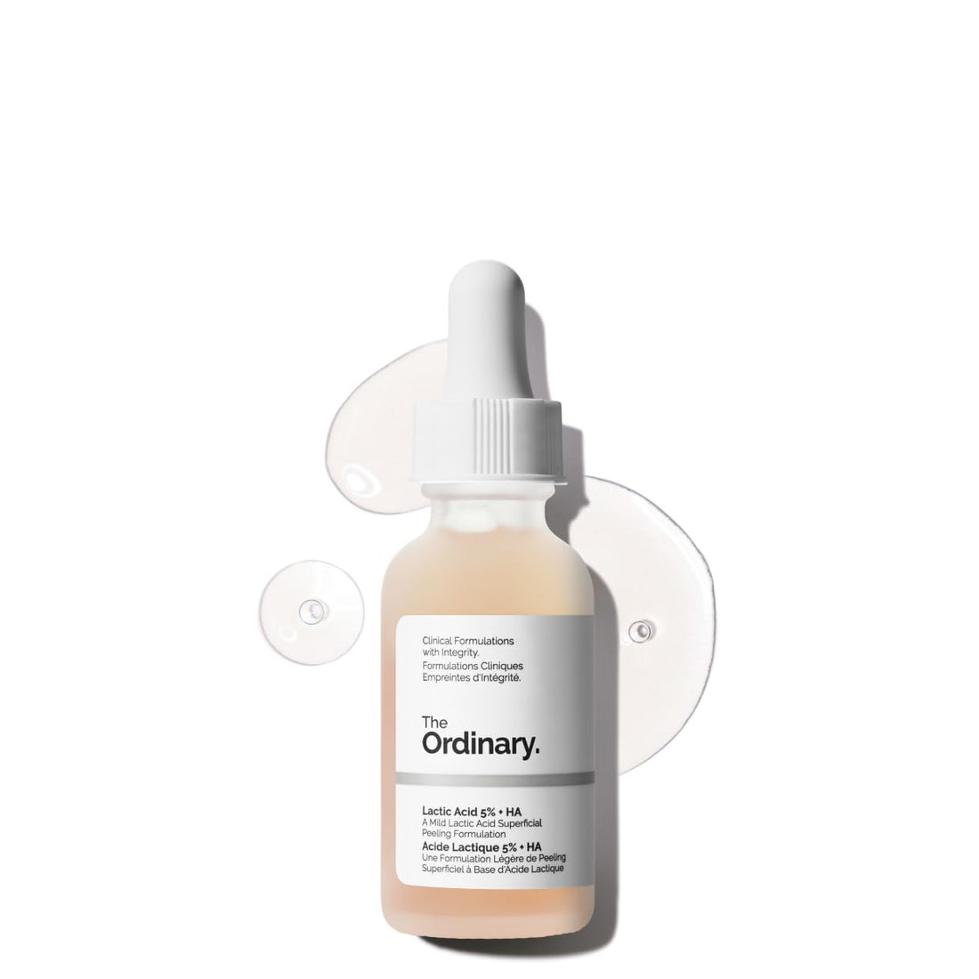 The Ordinary Lactic Acid 5% + Hyaluronic Acid 2%, Gentle Exfoliating Serum for Smoother Skin, 1 Fl Oz - PrimeBioHealth - canada supplements