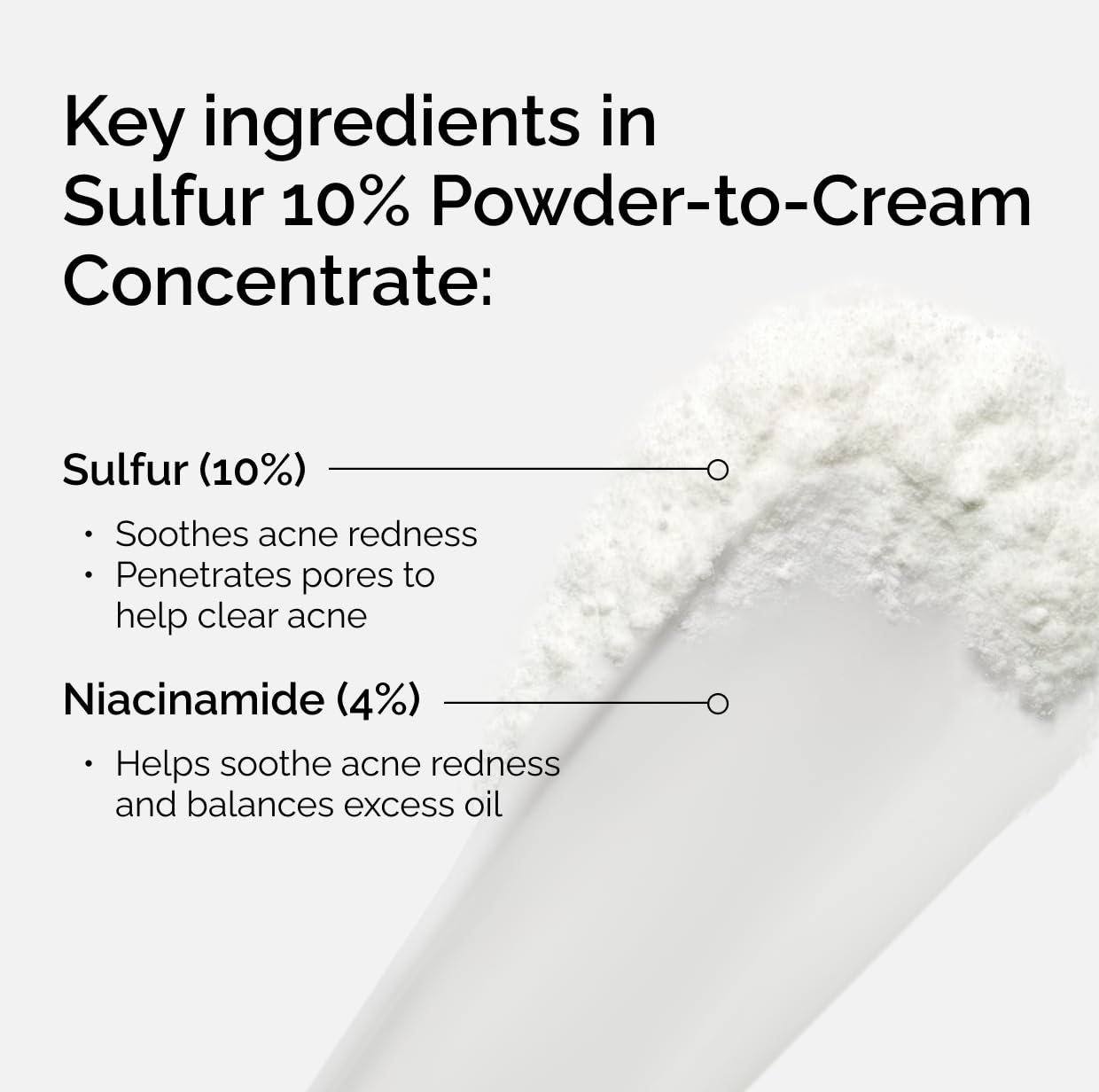 The Ordinary Sulfur 10% Powder-to-Cream Acne Spot Treatment Concentrate, Reduces Pimple Size and Zit Redness, 0.18 Oz - PrimeBioHealth - canada supplements