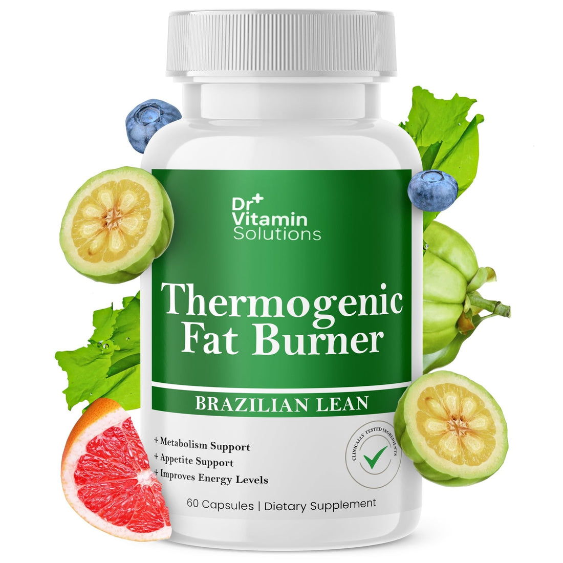 Thermogenic Fat Burner Brazilian Lean, Pills for Women, Waist Trimmer & Supplements for Bloating for Women & Men, 60 Capsules - PrimeBioHealth - canada supplements