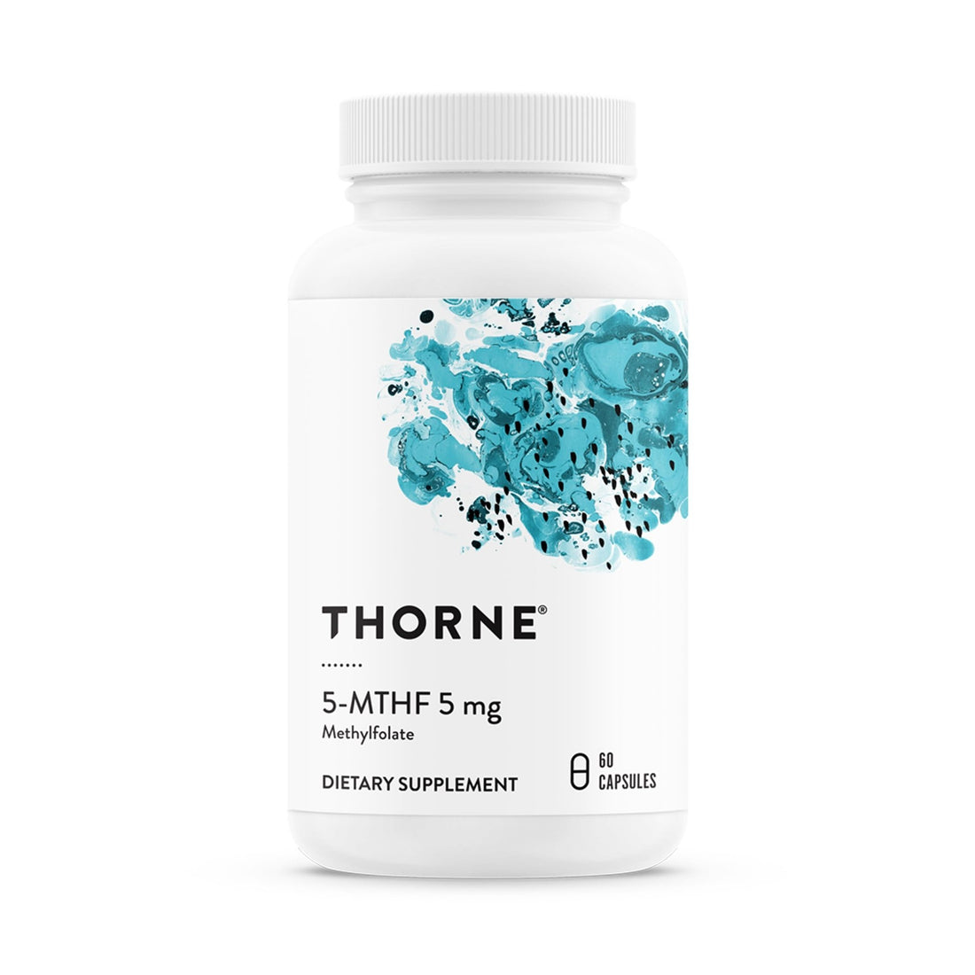 THORNE - 5-MTHF - Methylfolate (Active B9 Folate) Supplement - Supports Cardiovascular Health, Fetal Development, Nerve Health, Methylation & Homocysteine Levels* - 60 Servings - 5-MTHF 5mg - PrimeBioHealth - canada supplements