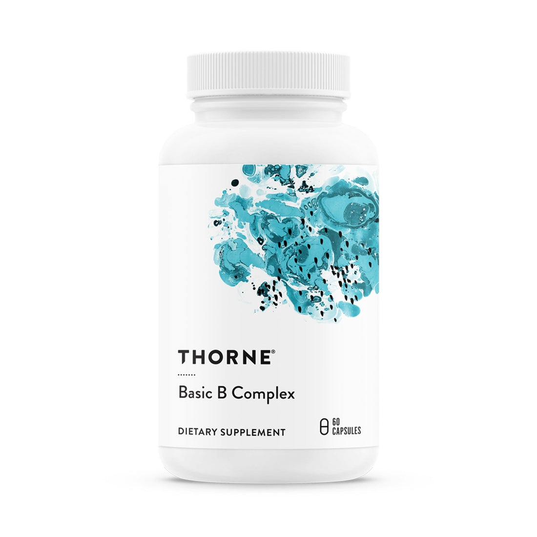 THORNE - Basic B-Complex - Tissue-Ready Vitamin B Complex Supplement with Choline - Supports Cellular Energy Production, Brain Health & Red Blood Cell Formation - PrimeBioHealth - canada supplements