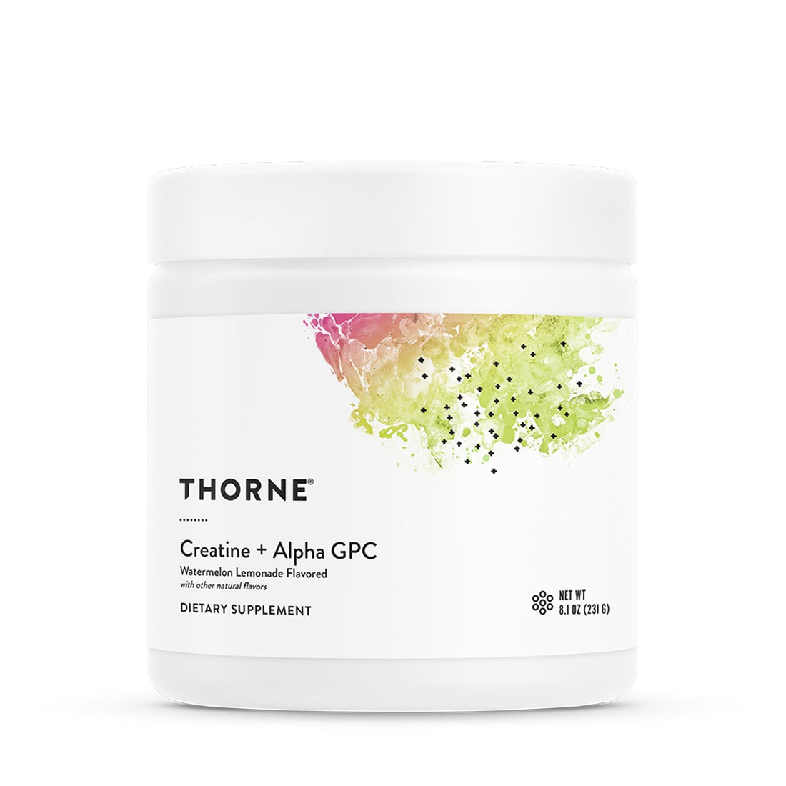 THORNE - Creatine + Alpha GPC - Micronized Creatine Monohydrate Powder - Support for Muscles & Cognitive Function* - for Women & Men - Watermelon Lemonade - PrimeBioHealth - canada supplements