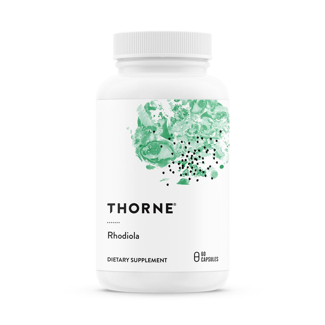 Thorne Rhodiola - Botanical Supplement for Stress Relief - Enhances Sleep, and Mental Focus - 60 Capsules - PrimeBioHealth - canada supplements